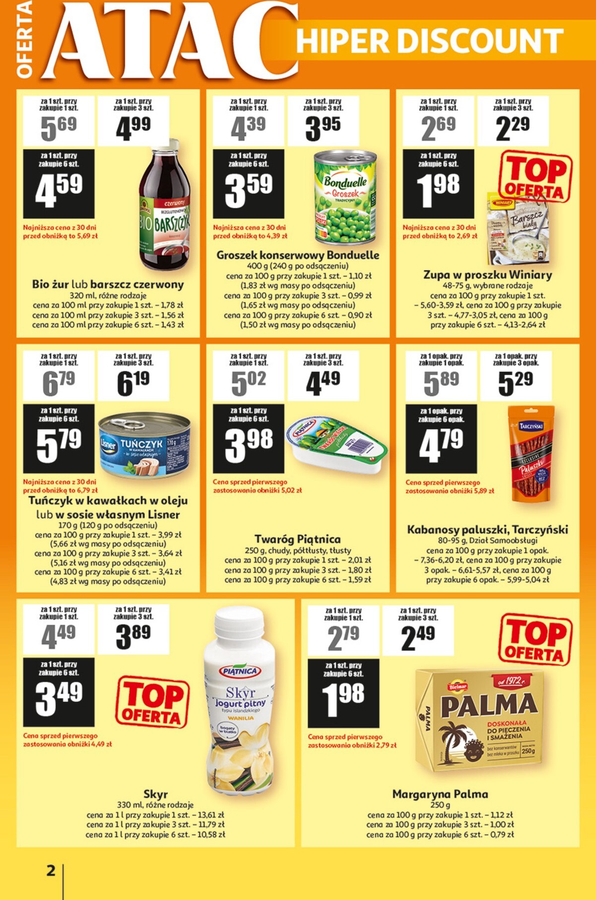 auchan - Gazetka Auchan Hipermarket - ATAC discount - ważna od 05.03.2026 do 25.03.2026 - page: 2