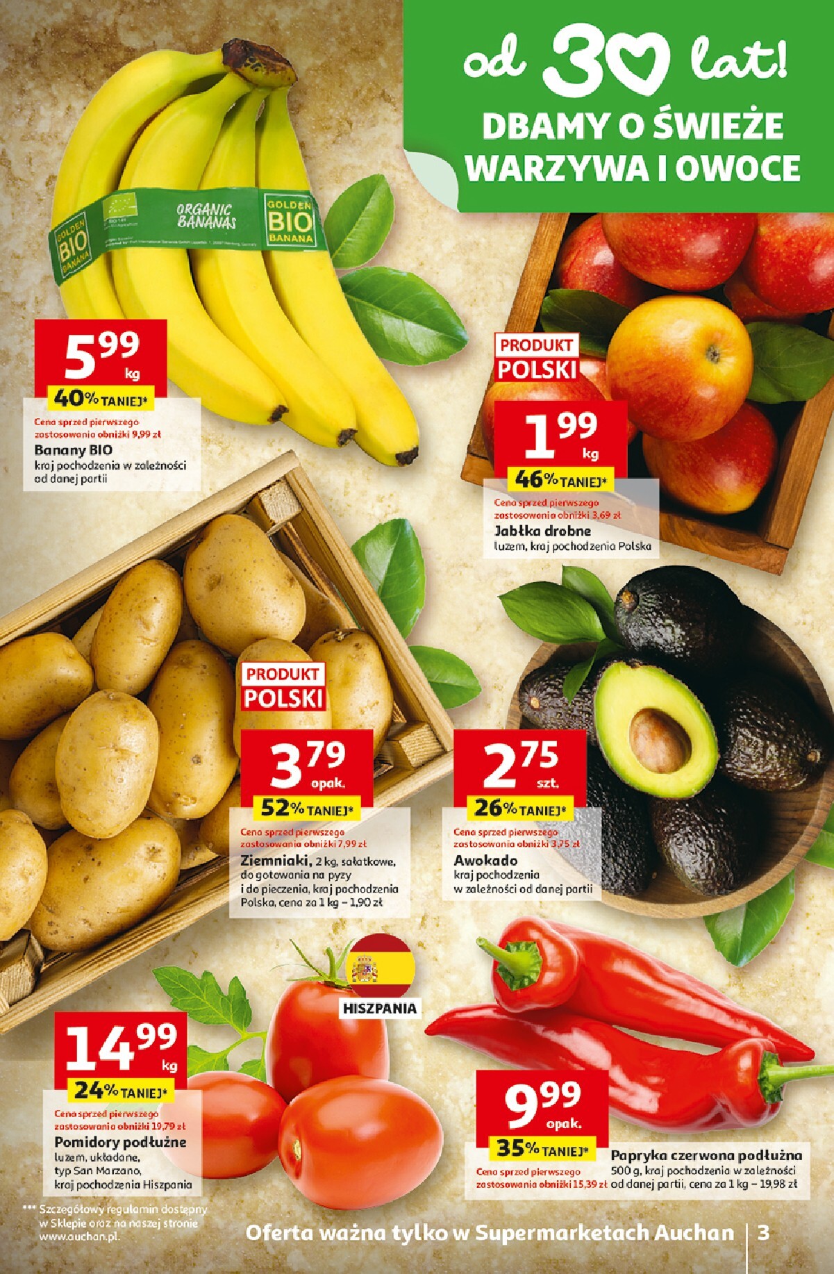 auchan - Gazetka Supermarket Auchan - ważna od 26.03.2026 do 30.03.2026 - page: 3