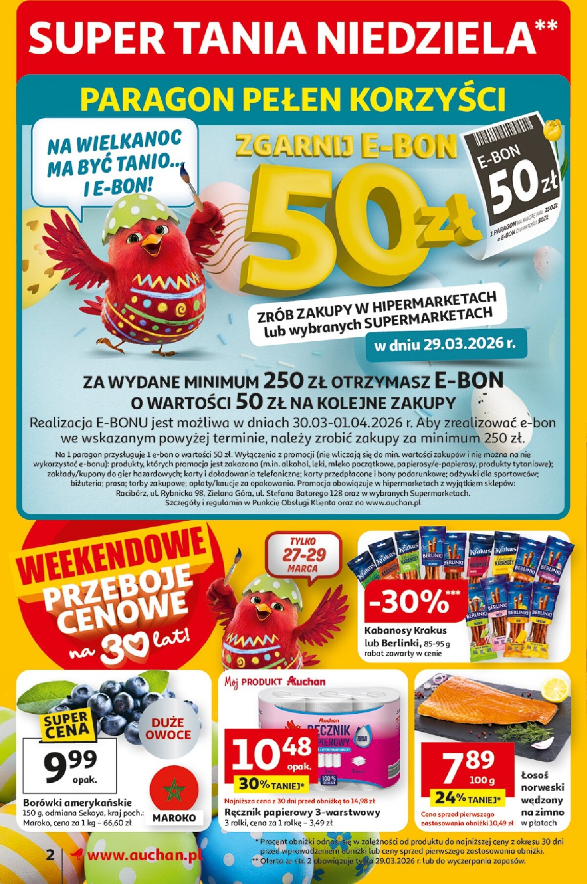 auchan - Gazetka Supermarket Auchan - ważna od 26.03.2026 do 30.03.2026 - page: 2