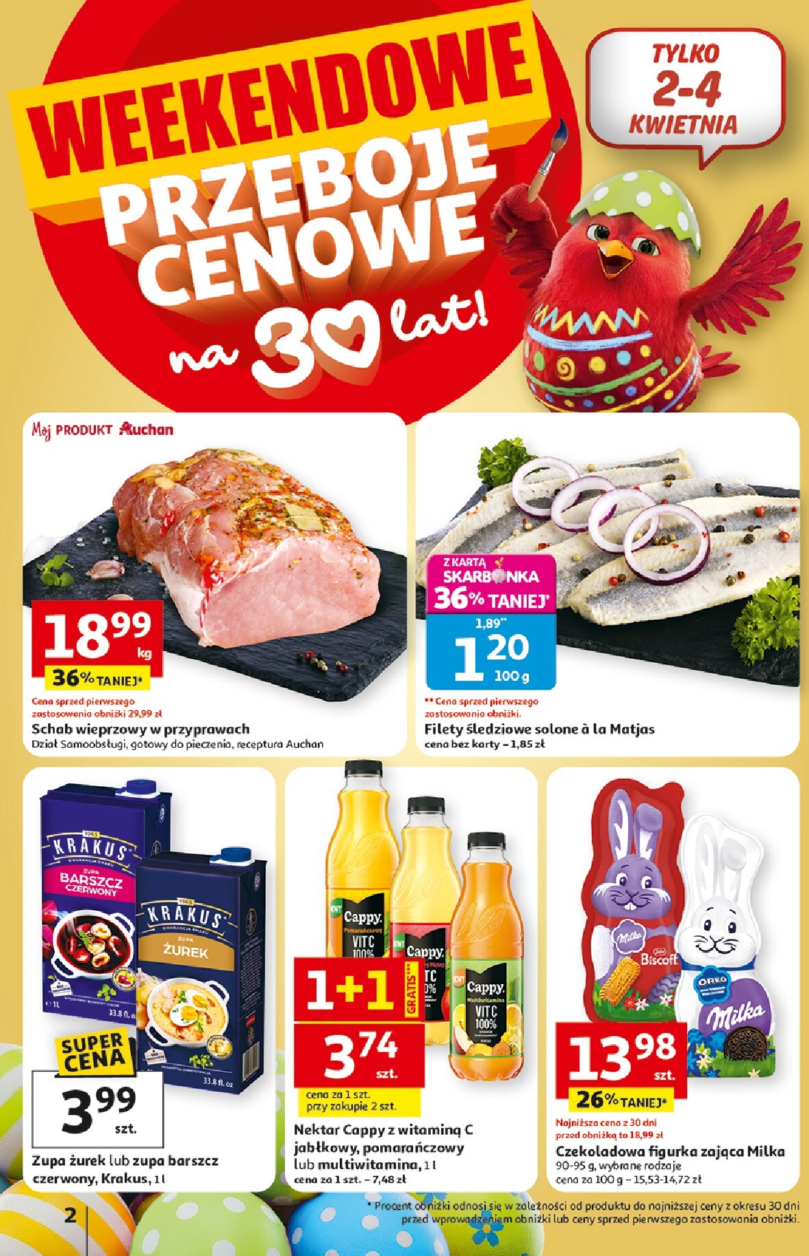 auchan - Gazetka Hipermarket Auchan - ważna od 31.03.2026 do 04.04.2026 - page: 2