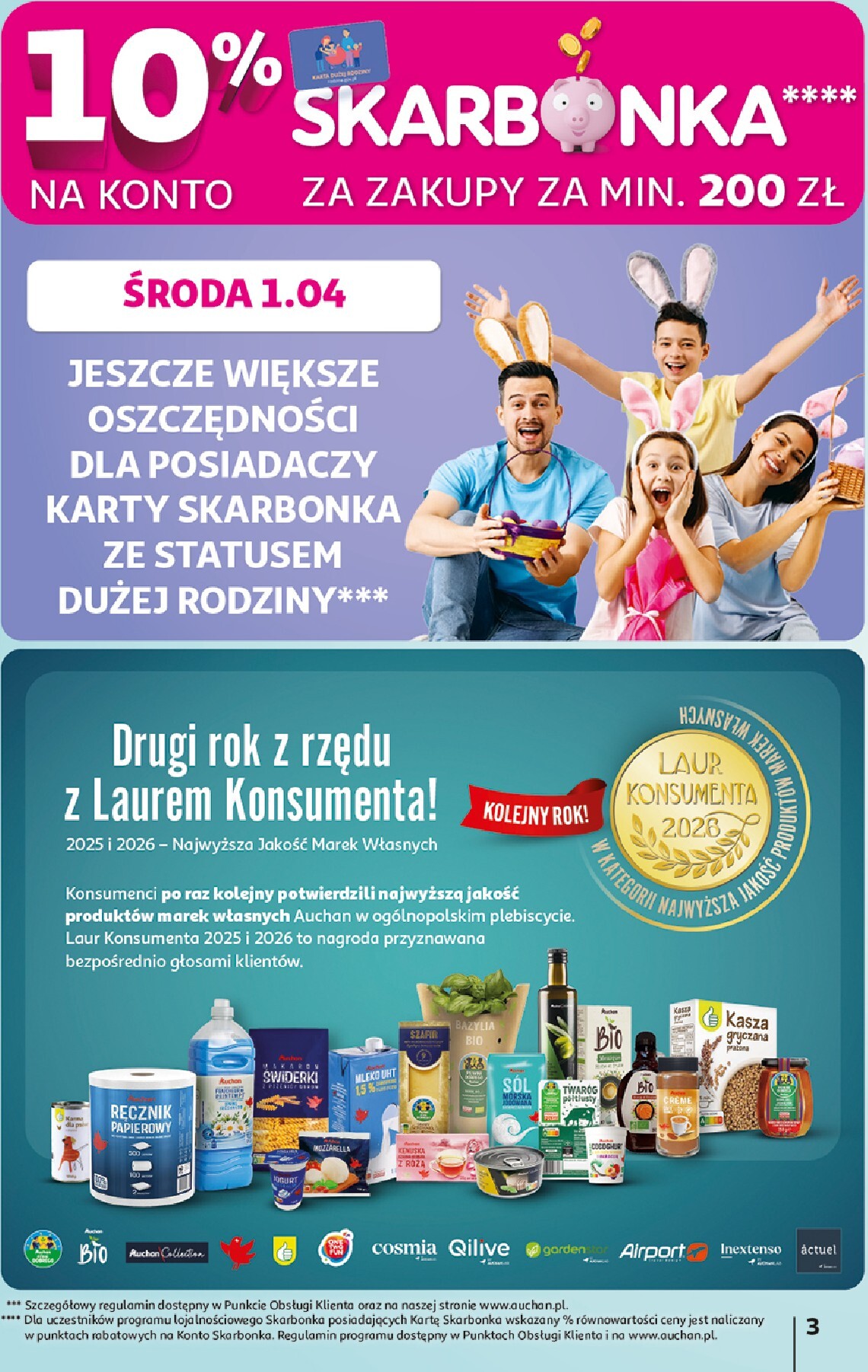 auchan - Gazetka Hipermarket Auchan - ważna od 31.03.2026 do 04.04.2026 - page: 3