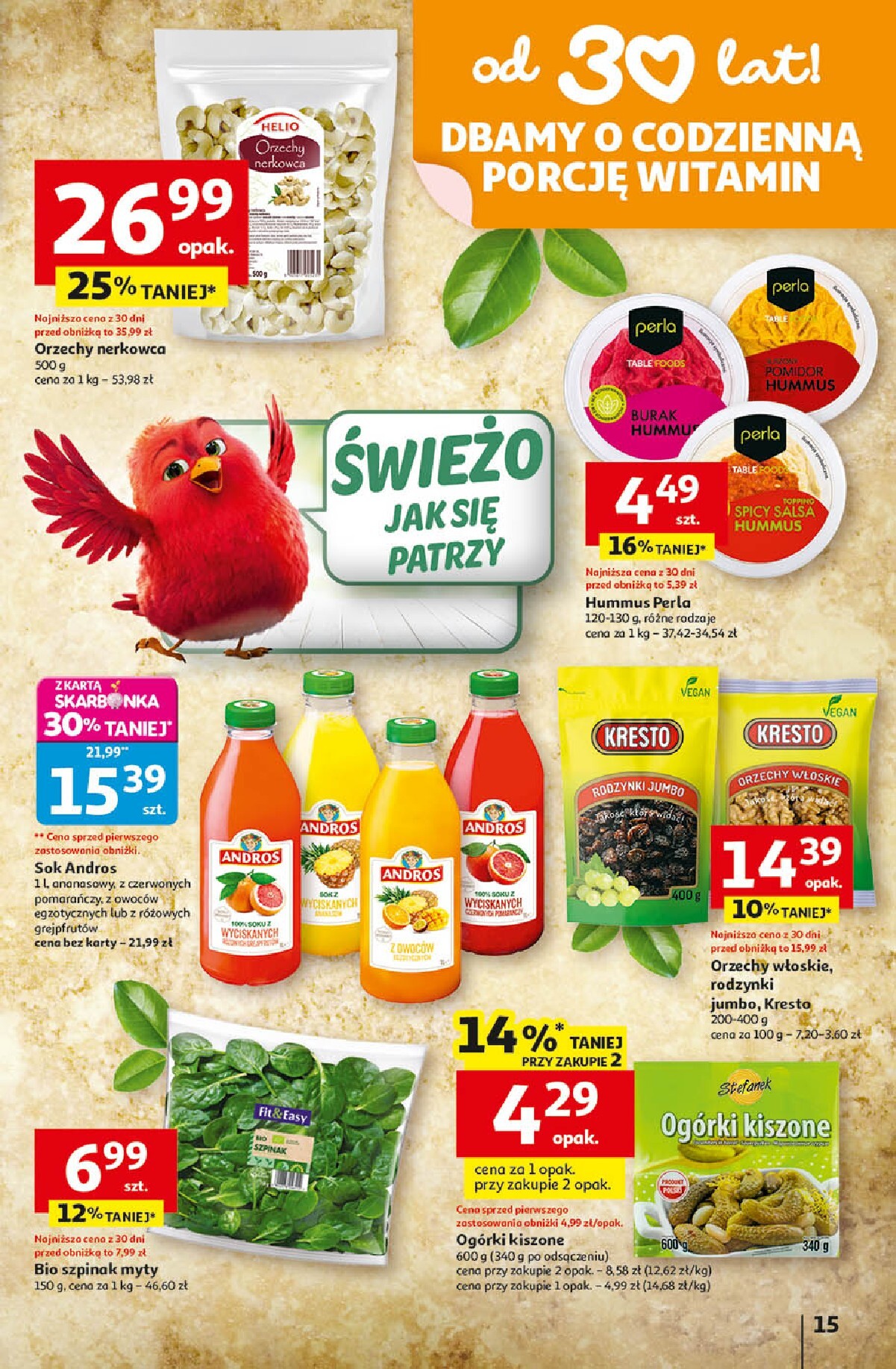 auchan - Gazetka Hipermarket Auchan - ważna od 09.04.2026 do 15.04.2026 - page: 15