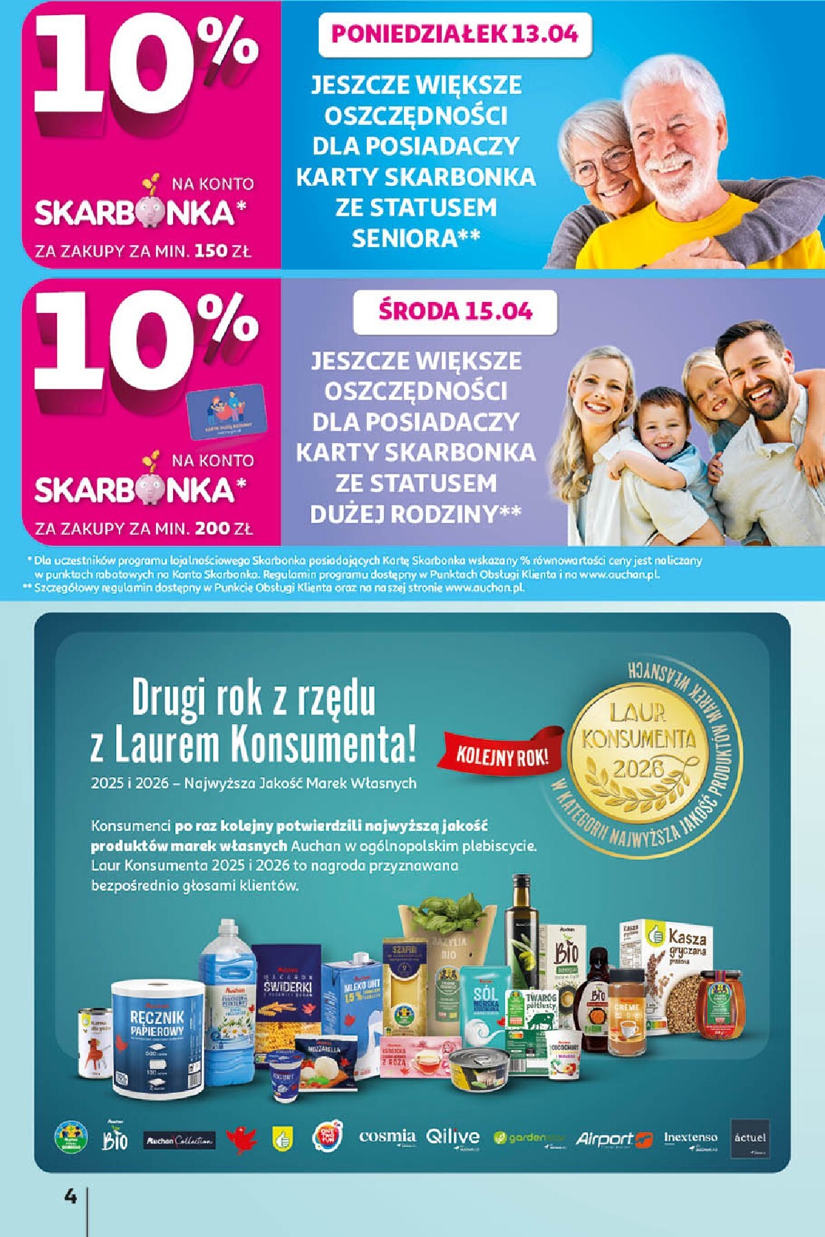 auchan - Gazetka Hipermarket Auchan - ważna od 09.04.2026 do 15.04.2026 - page: 4