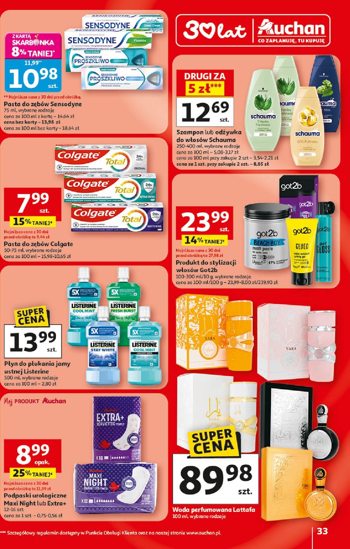 auchan - Gazetka Hipermarket Auchan - ważna od 09.04.2026 do 15.04.2026 - page: 33