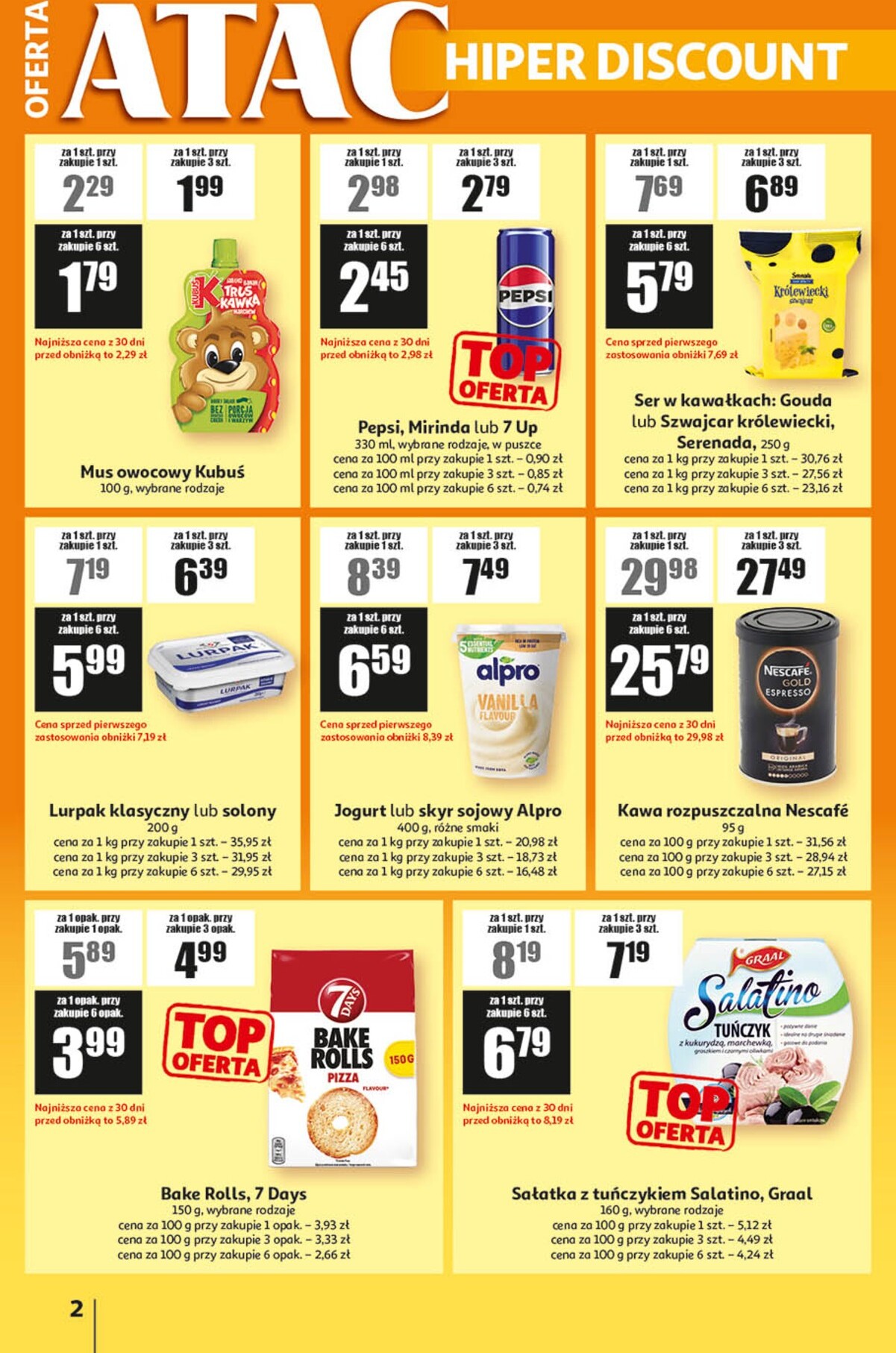 auchan - Gazetka Auchan - ATAC Hiper Discount - ważna od 09.04.2026 do 28.04.2026 - page: 2