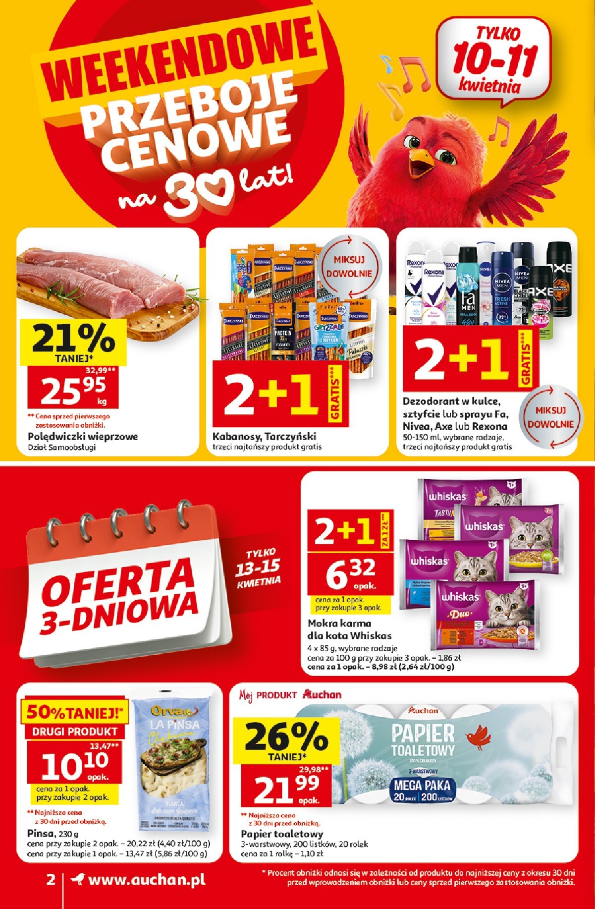 auchan - Gazetka Supermarket Auchan - ważna od 09.04.2026 do 15.04.2026 - page: 2