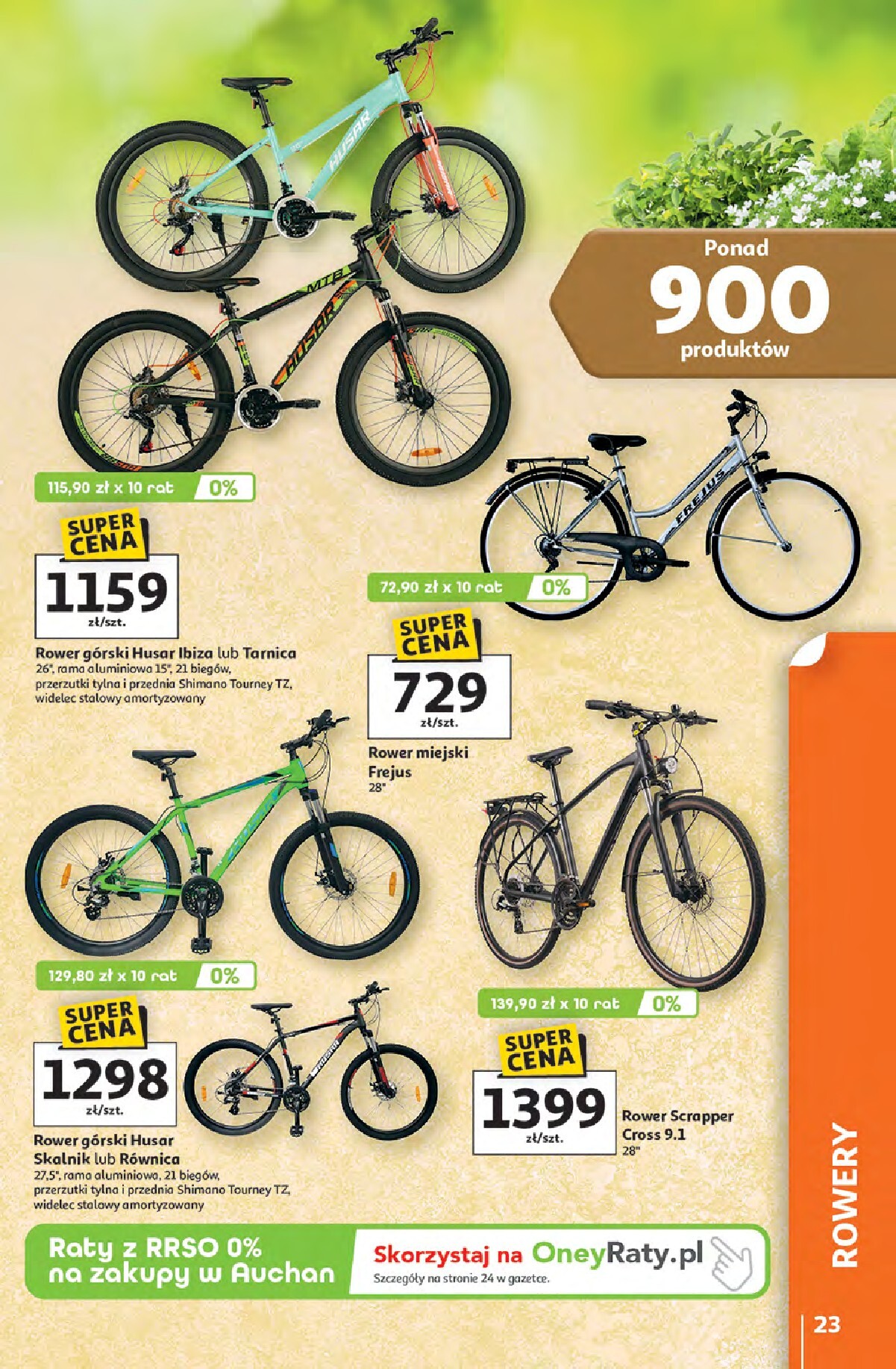 auchan - Aktualna gazetka Hipermarlet Auchan - Strefa Relaksu ważna od 09.04.2026 do 22.04.2026 - page: 23