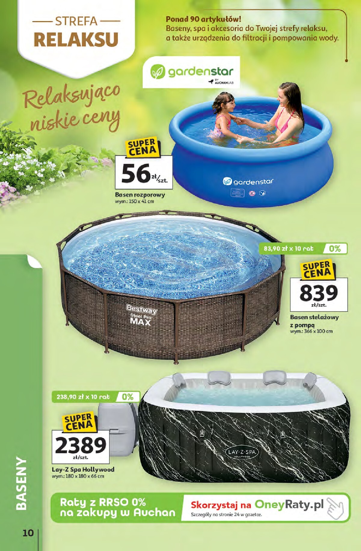 auchan - Aktualna gazetka Hipermarlet Auchan - Strefa Relaksu ważna od 09.04.2026 do 22.04.2026 - page: 10