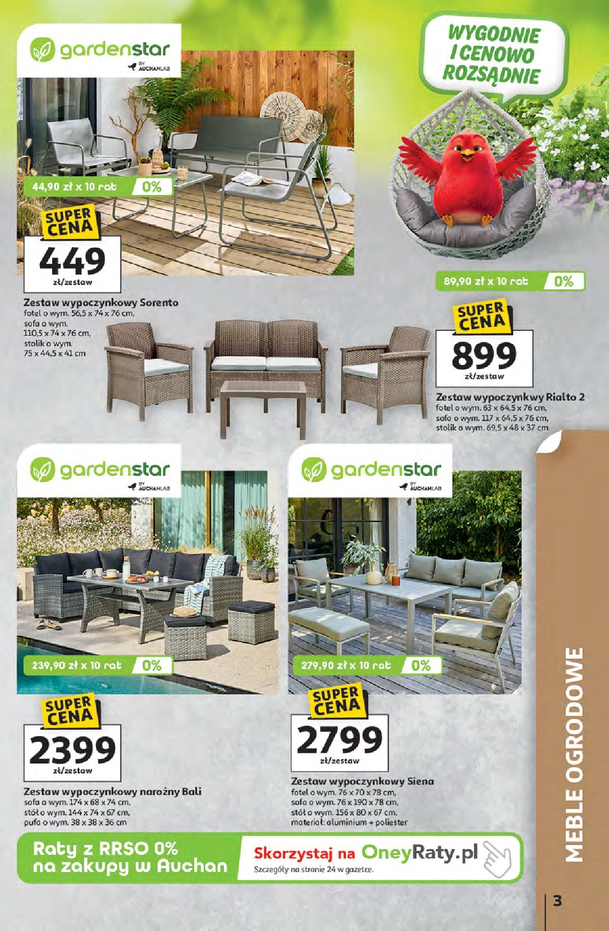 auchan - Aktualna gazetka Hipermarlet Auchan - Strefa Relaksu ważna od 09.04.2026 do 22.04.2026 - page: 3