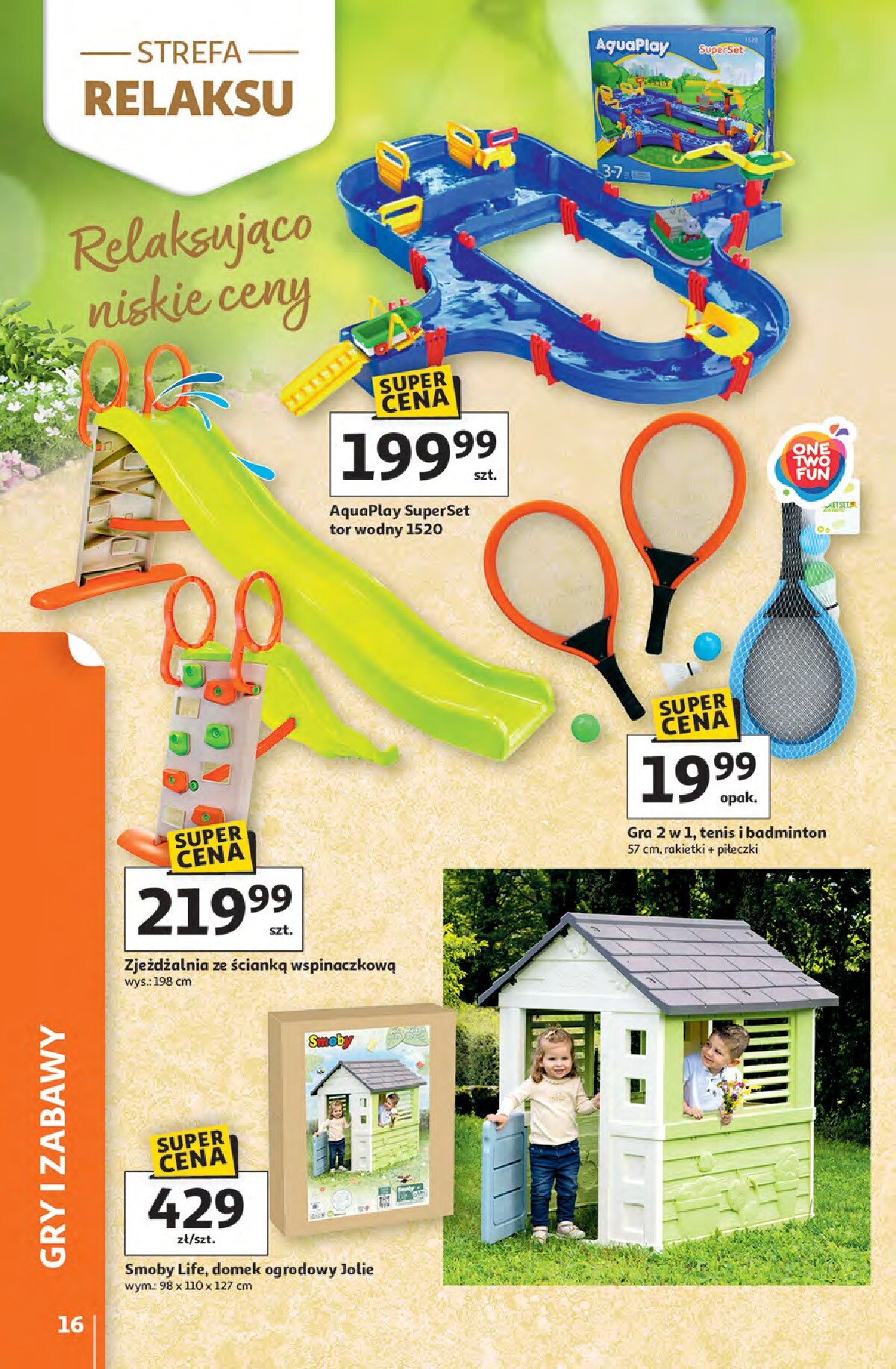 auchan - Aktualna gazetka Hipermarlet Auchan - Strefa Relaksu ważna od 09.04.2026 do 22.04.2026 - page: 16