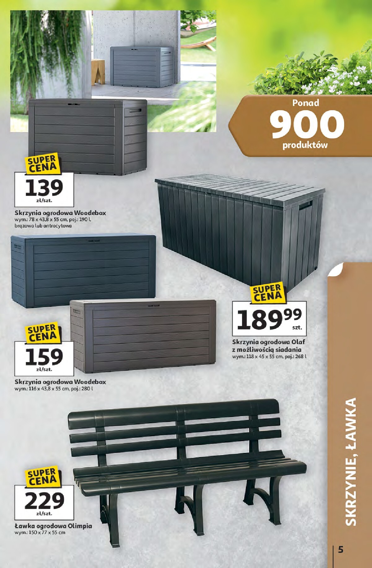 auchan - Aktualna gazetka Hipermarlet Auchan - Strefa Relaksu ważna od 09.04.2026 do 22.04.2026 - page: 5