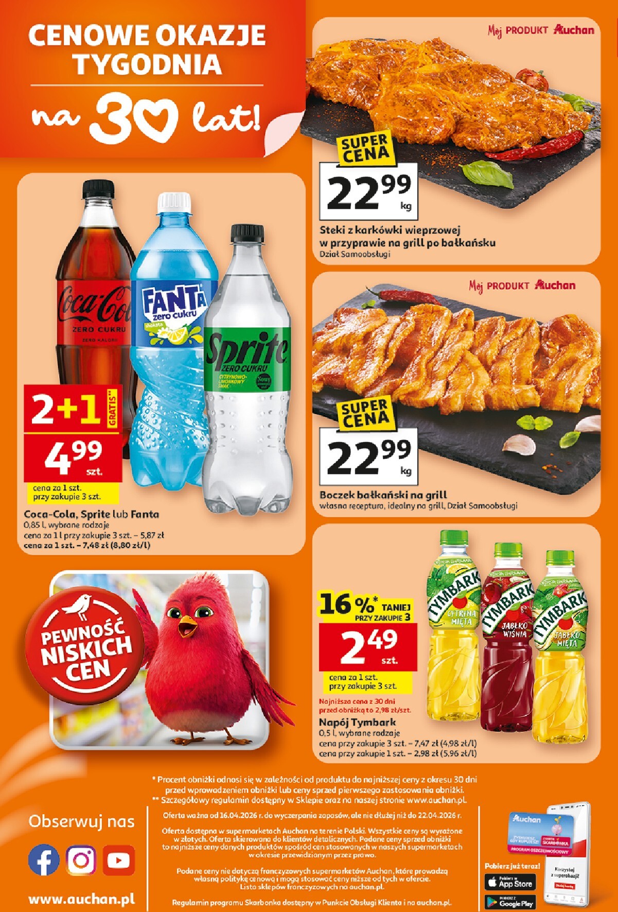 auchan - Nowa gazetka Supermarket Auchan ważna od 16.04.2026 do 22.04.2026 - page: 8