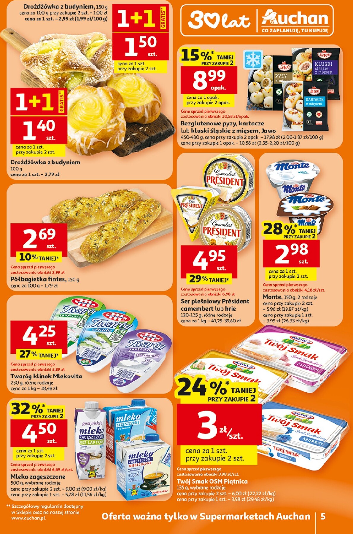 auchan - Nowa gazetka Supermarket Auchan ważna od 16.04.2026 do 22.04.2026 - page: 5