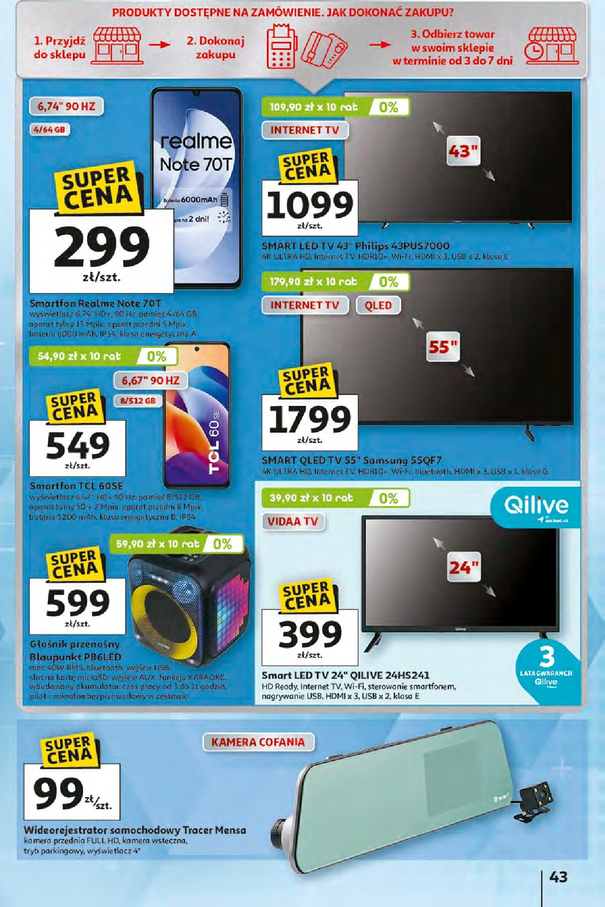 auchan - Nowa gazetka Hipermarket Auchan ważna od 16.04.2026 do 22.04.2026 - page: 43