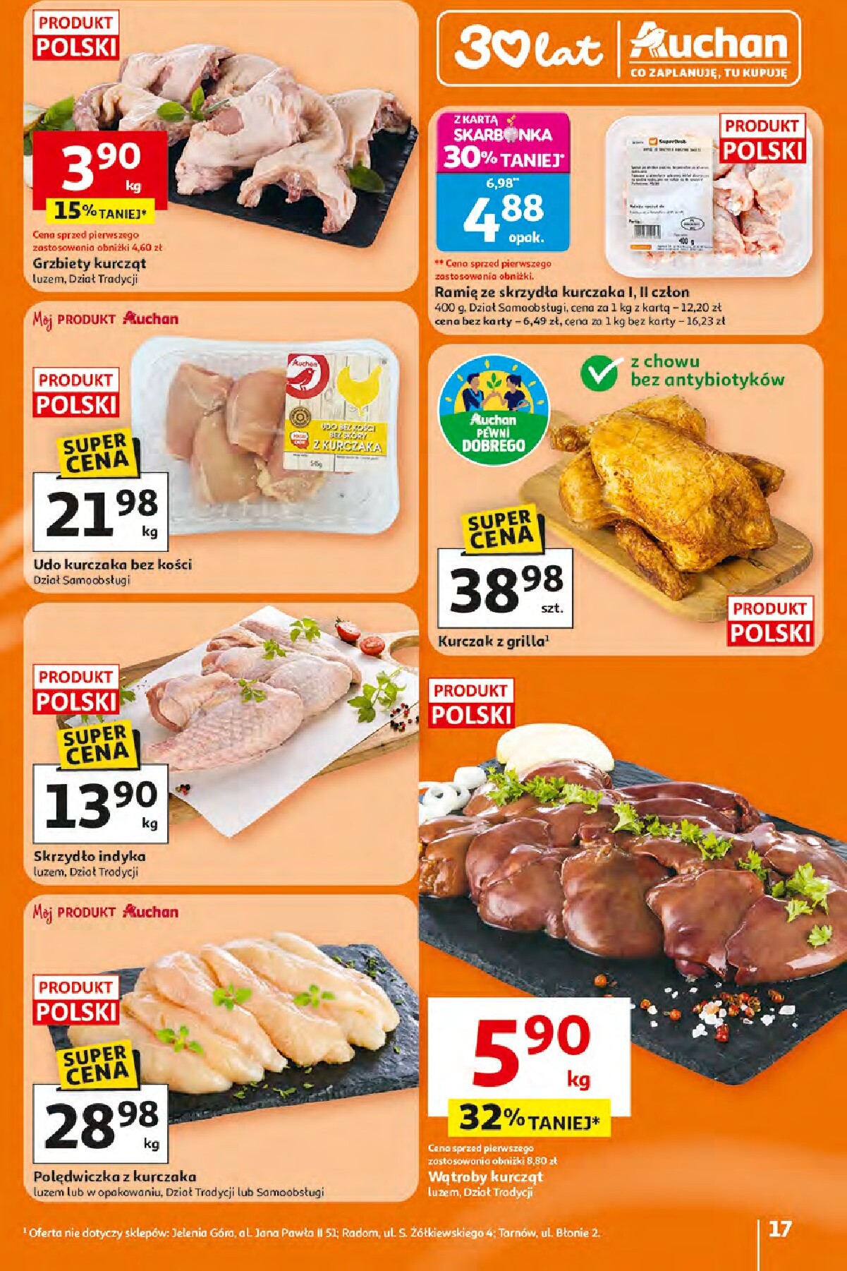 auchan - Nowa gazetka Hipermarket Auchan ważna od 16.04.2026 do 22.04.2026 - page: 17