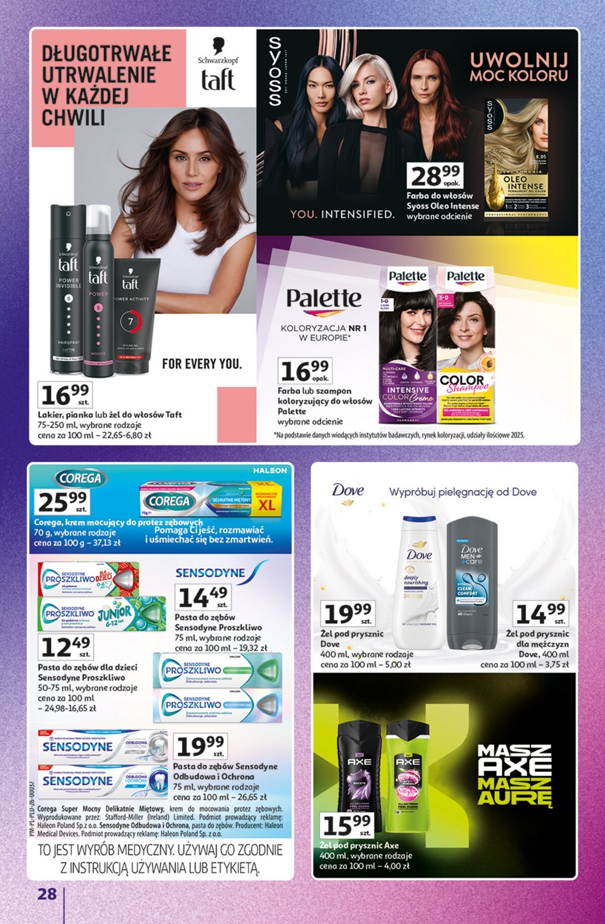 auchan - Nowa gazetka Hipermarket Auchan - Znane Marki ważna od 23.04.2026 do 30.04.2026 - page: 28