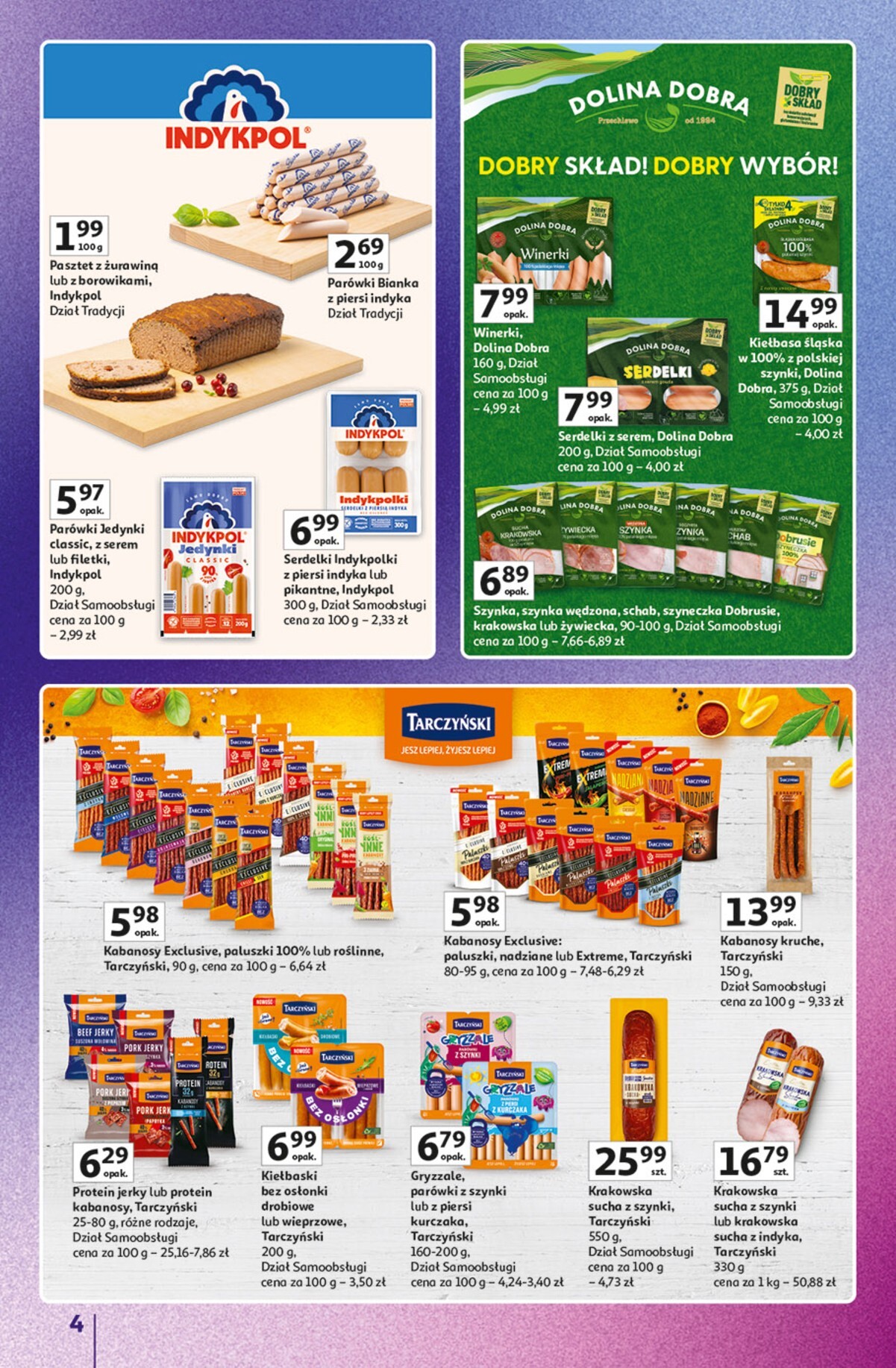 auchan - Nowa gazetka Hipermarket Auchan - Znane Marki ważna od 23.04.2026 do 30.04.2026 - page: 4