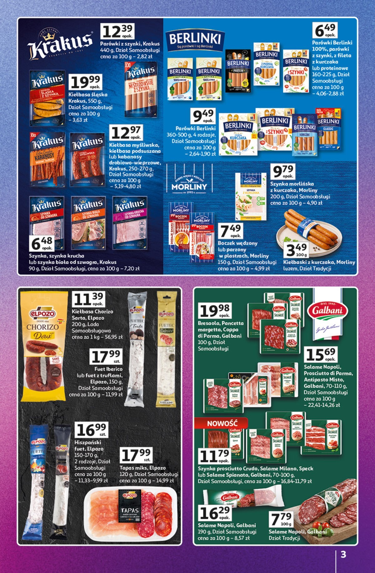 auchan - Nowa gazetka Hipermarket Auchan - Znane Marki ważna od 23.04.2026 do 30.04.2026 - page: 3