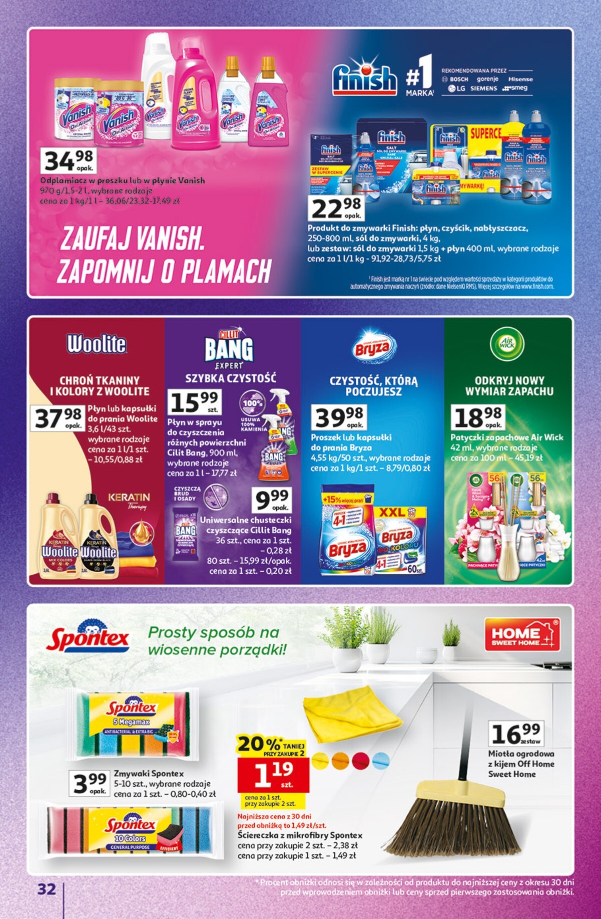 auchan - Nowa gazetka Hipermarket Auchan - Znane Marki ważna od 23.04.2026 do 30.04.2026 - page: 32