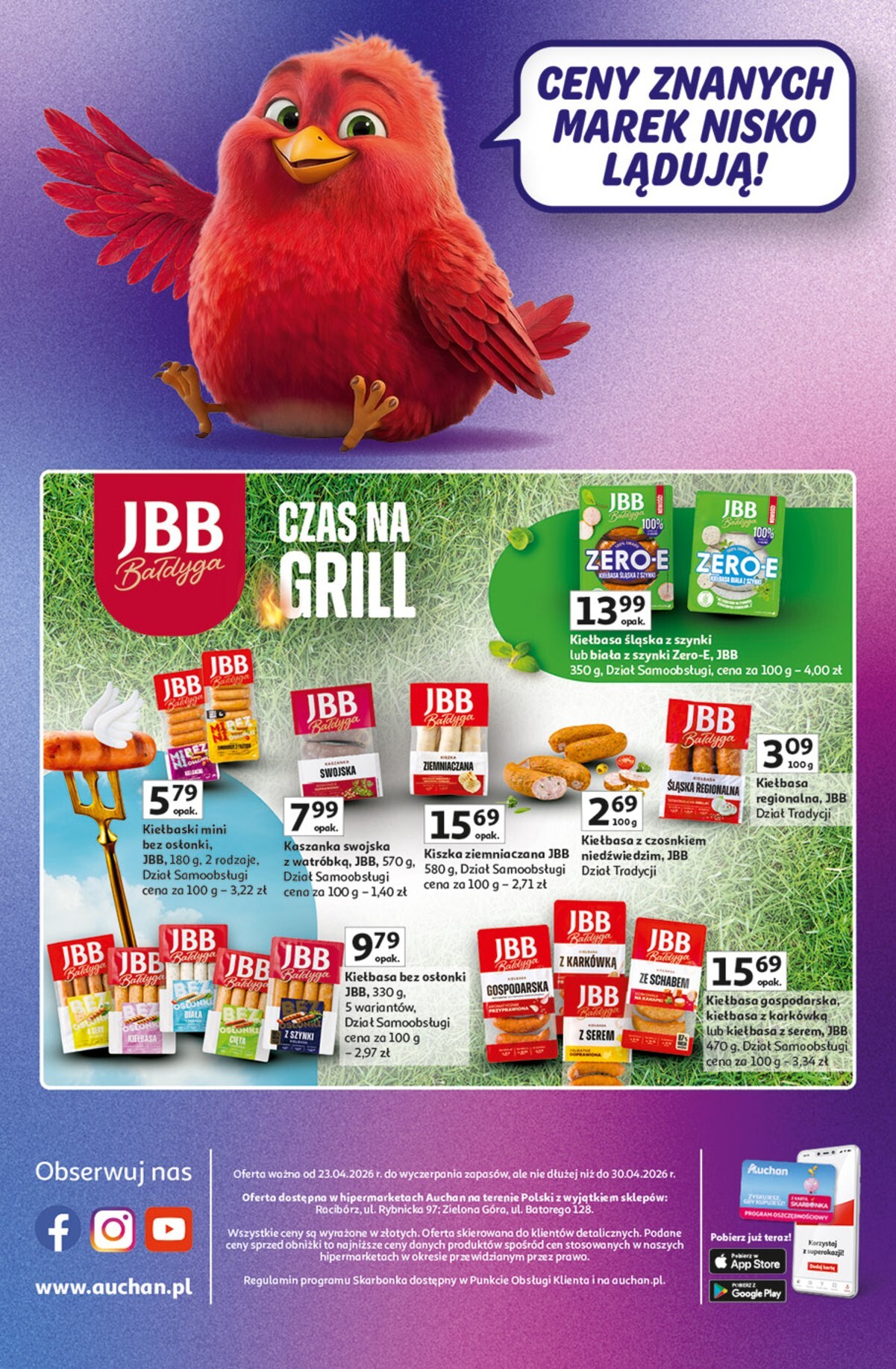 auchan - Nowa gazetka Hipermarket Auchan - Znane Marki ważna od 23.04.2026 do 30.04.2026 - page: 44
