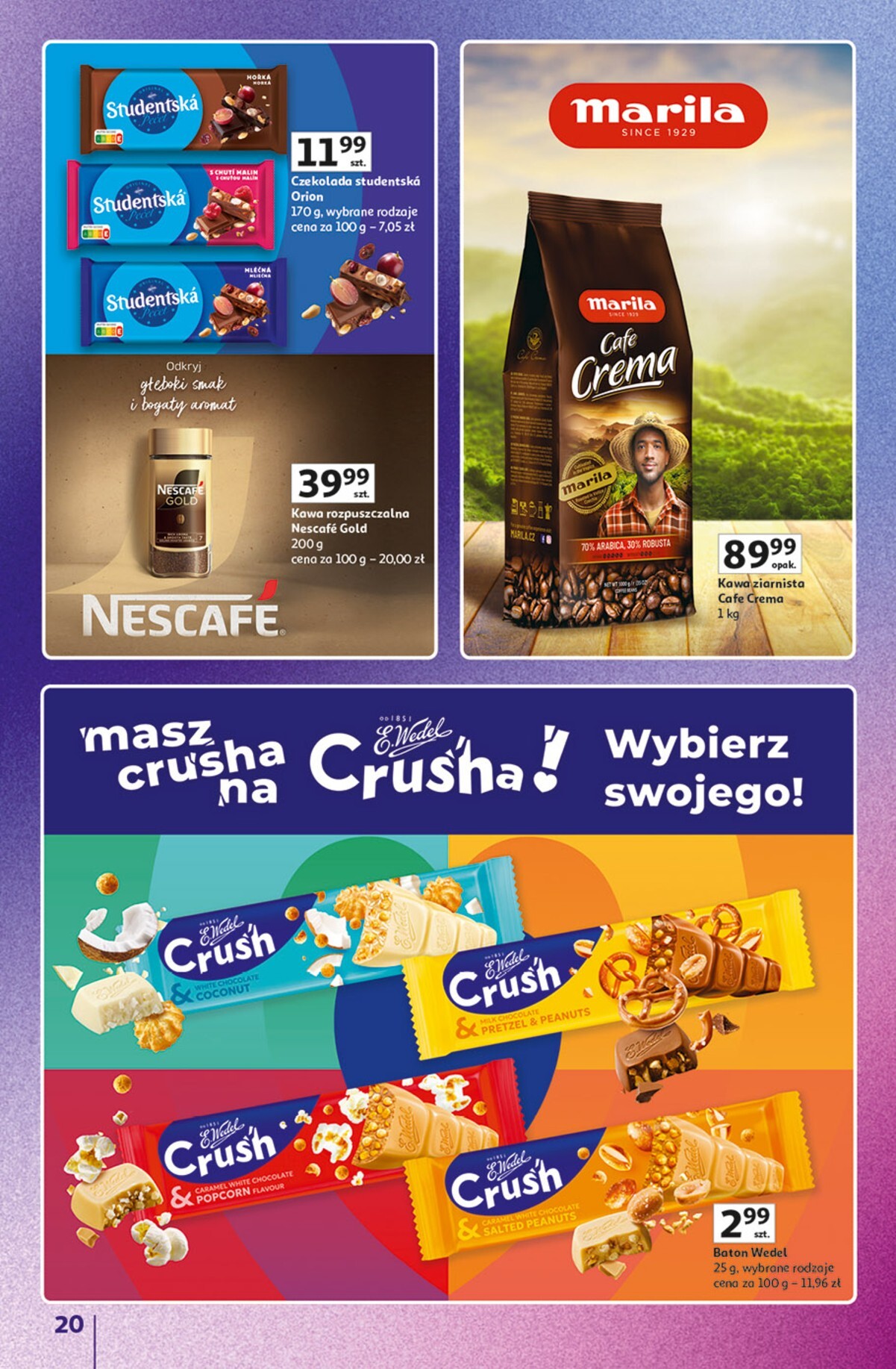 auchan - Nowa gazetka Hipermarket Auchan - Znane Marki ważna od 23.04.2026 do 30.04.2026 - page: 20