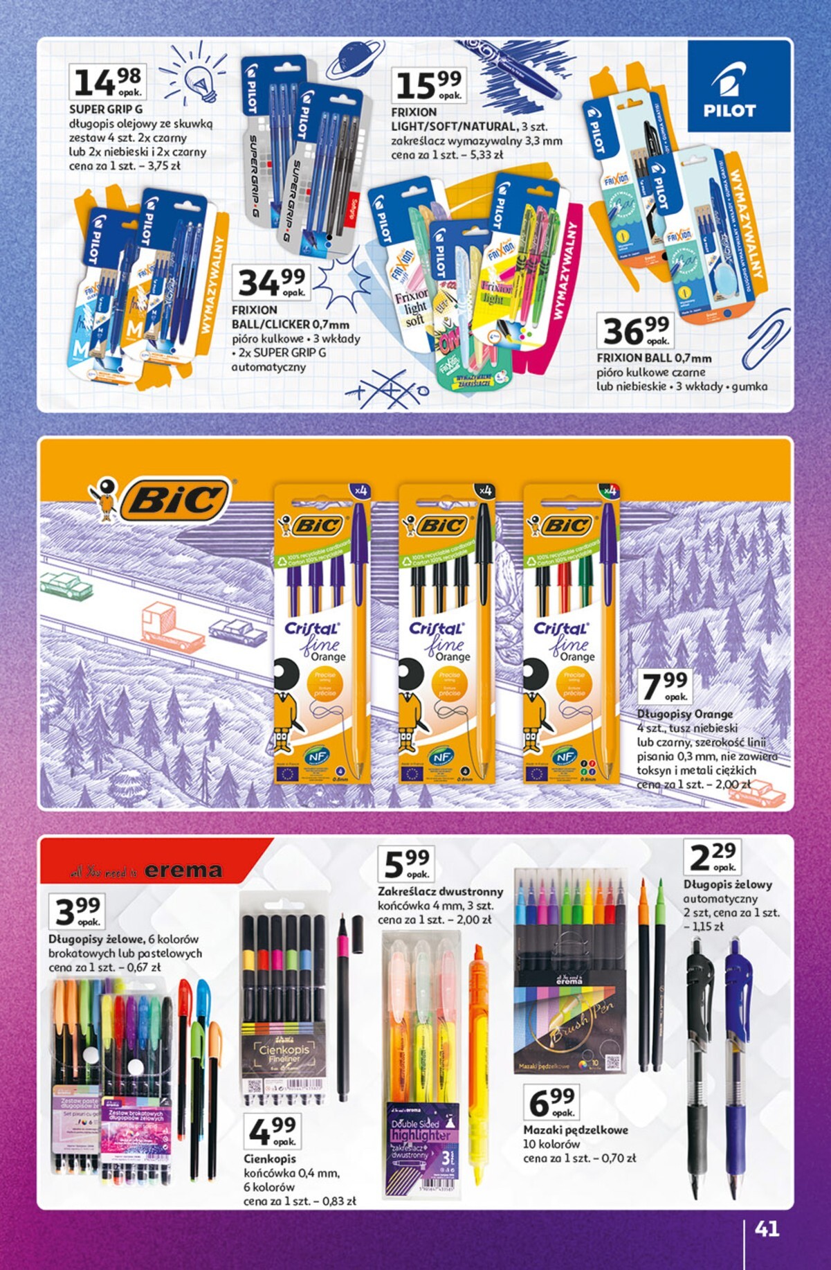 auchan - Nowa gazetka Hipermarket Auchan - Znane Marki ważna od 23.04.2026 do 30.04.2026 - page: 41