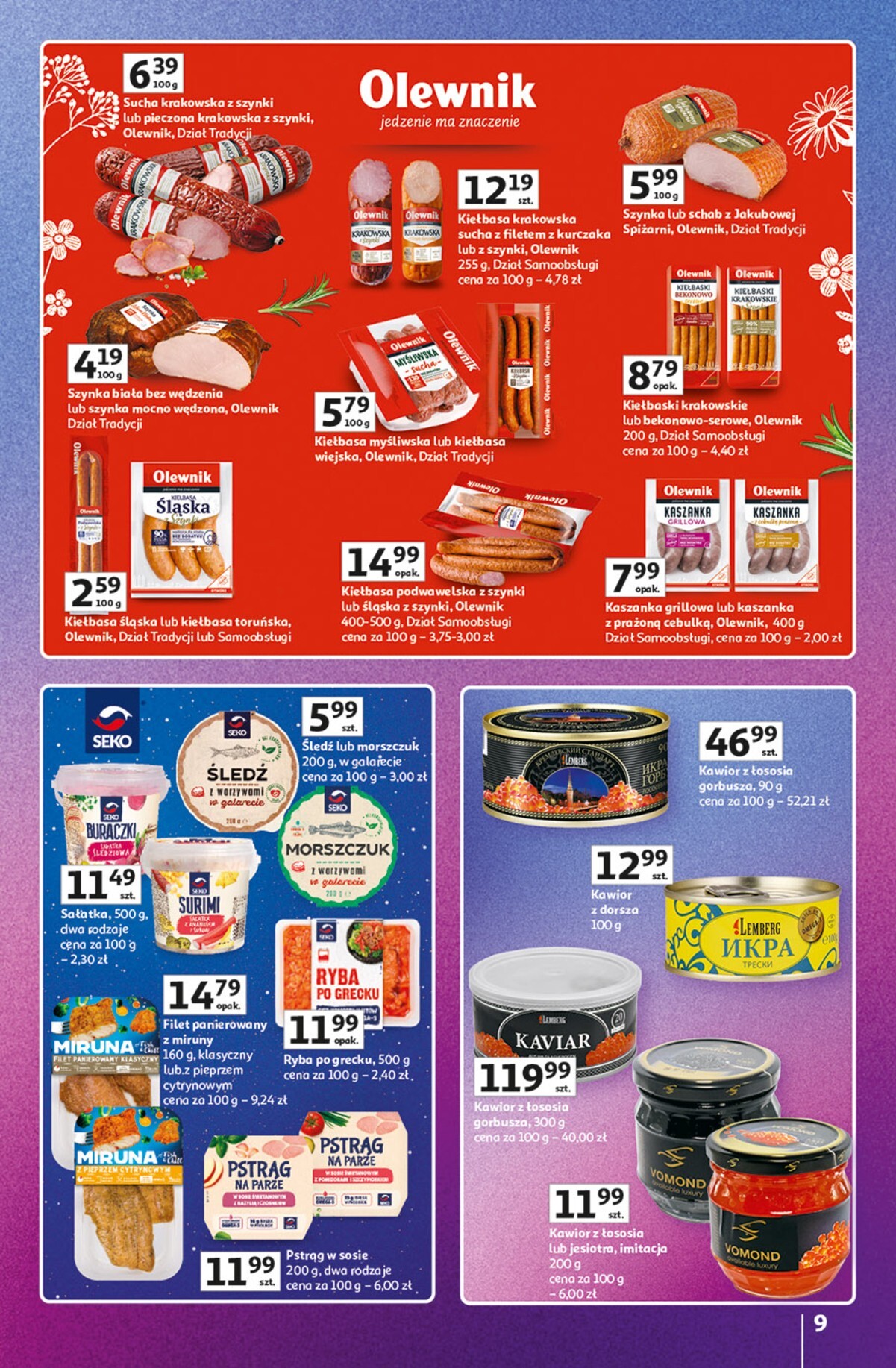 auchan - Nowa gazetka Hipermarket Auchan - Znane Marki ważna od 23.04.2026 do 30.04.2026 - page: 9