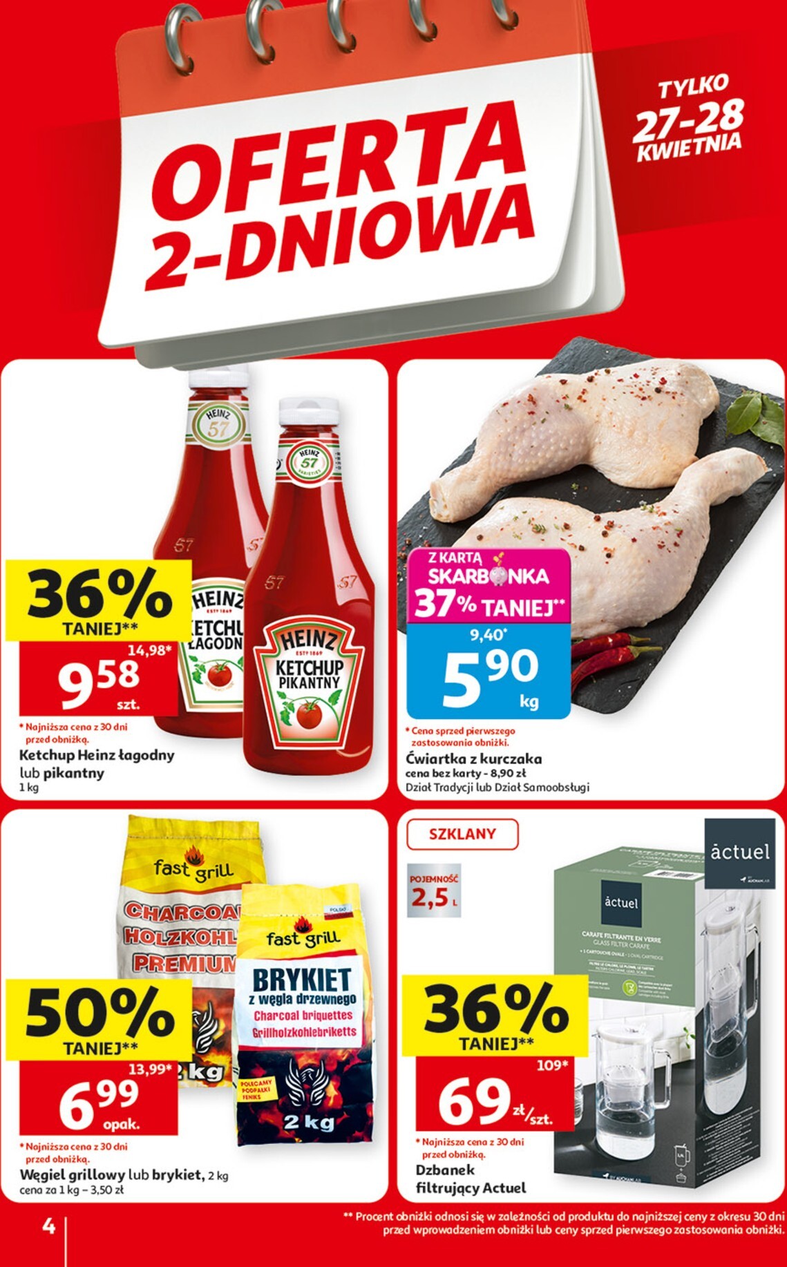 auchan - Nowa gazetka Hipermarket Auchan ważna od 23.04.2026 do 28.04.2026 - page: 4