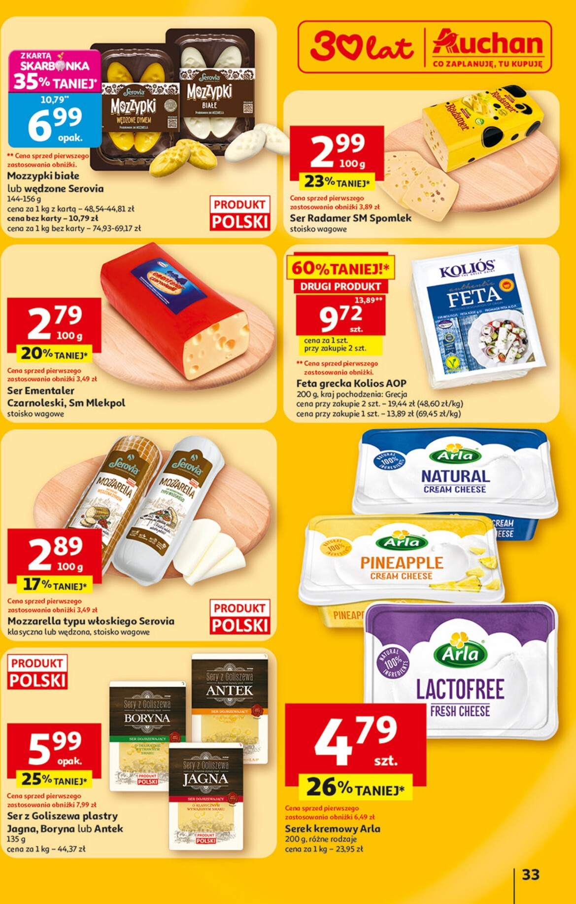 auchan - Nowa gazetka Hipermarket Auchan ważna od 23.04.2026 do 28.04.2026 - page: 33