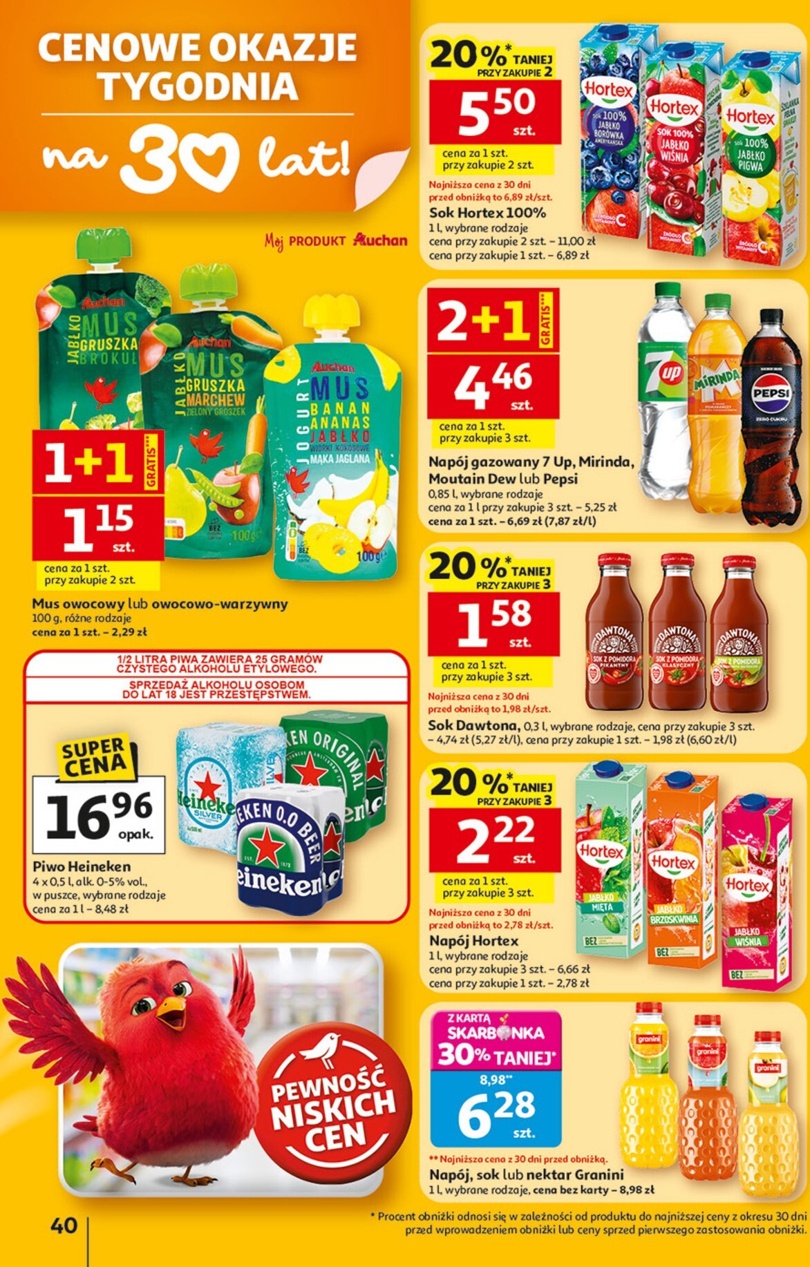 auchan - Nowa gazetka Hipermarket Auchan ważna od 23.04.2026 do 28.04.2026 - page: 40