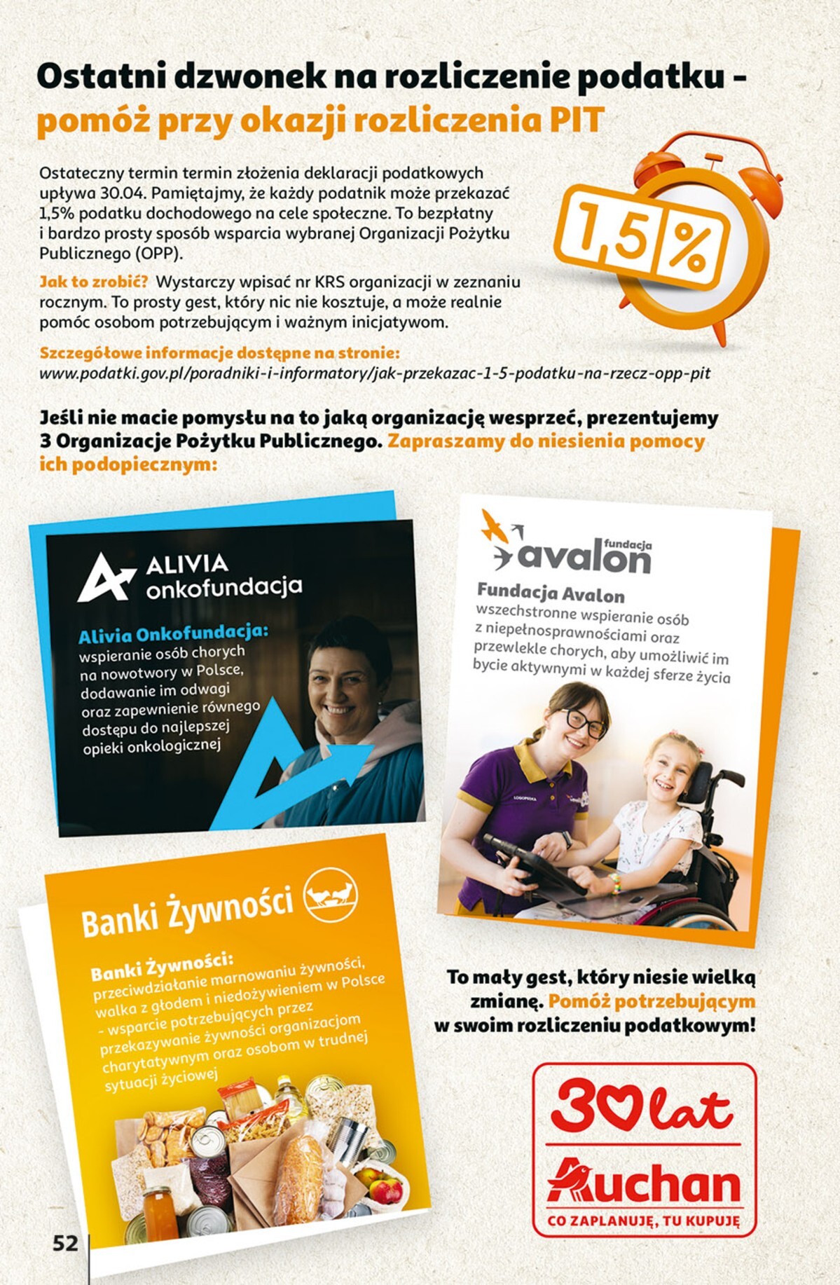 auchan - Nowa gazetka Hipermarket Auchan ważna od 23.04.2026 do 28.04.2026 - page: 52