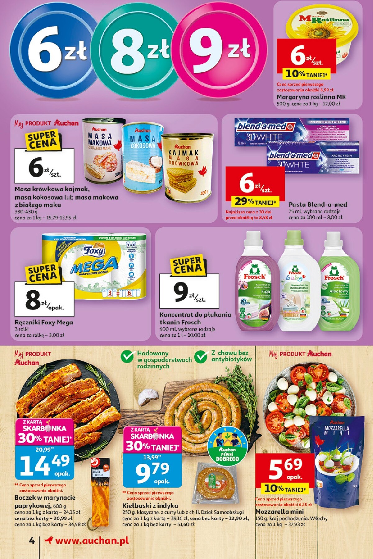 auchan - Nowa gazetka Supermarket Auchan ważna od 23.04.2026 do 28.04.2026 - page: 4