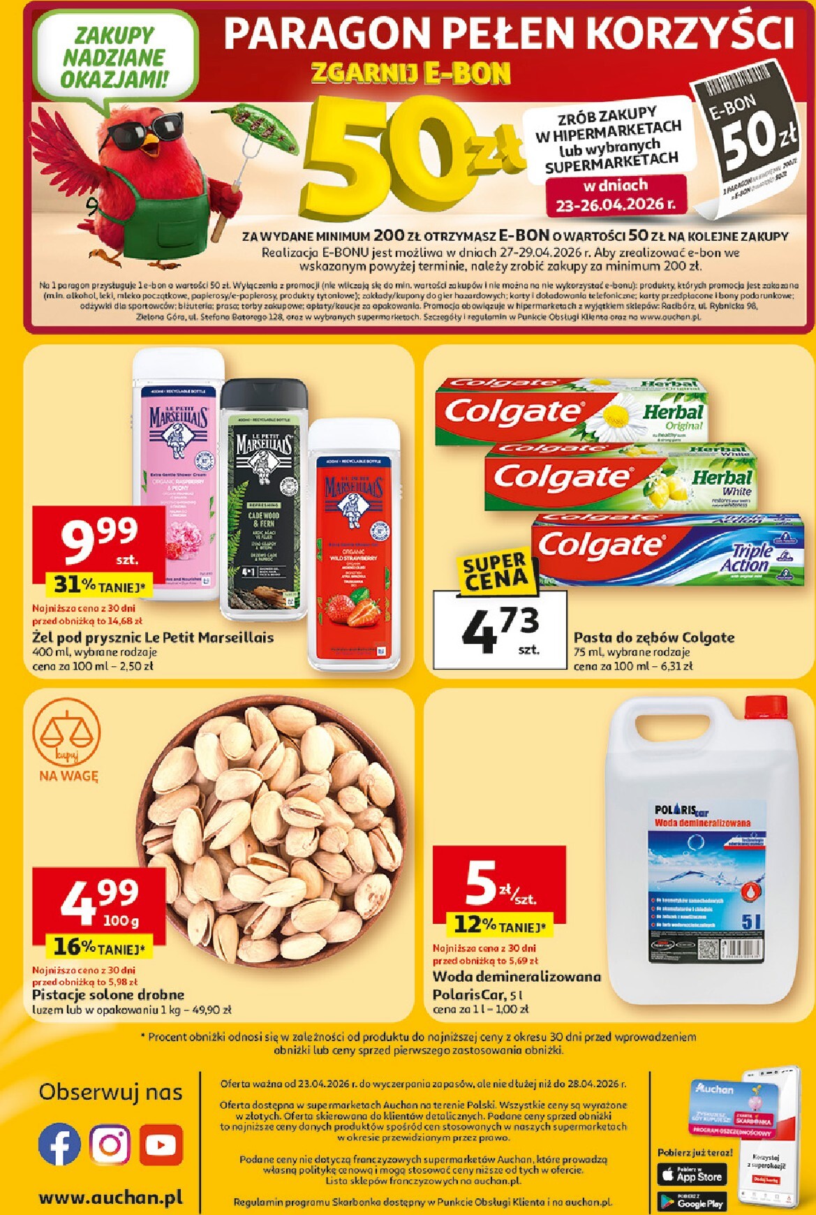 auchan - Nowa gazetka Supermarket Auchan ważna od 23.04.2026 do 28.04.2026 - page: 8