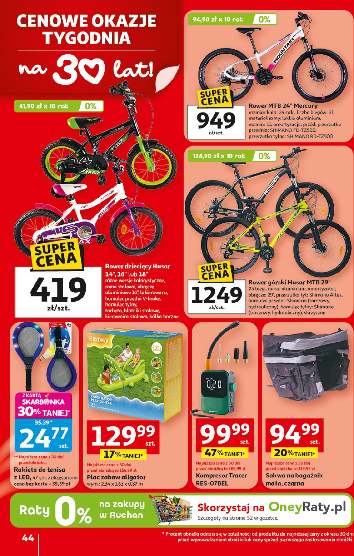 auchan - Nowa gazetka Hipermarket Auchan ważna od 29.04.2026 do 06.05.2026 - page: 44