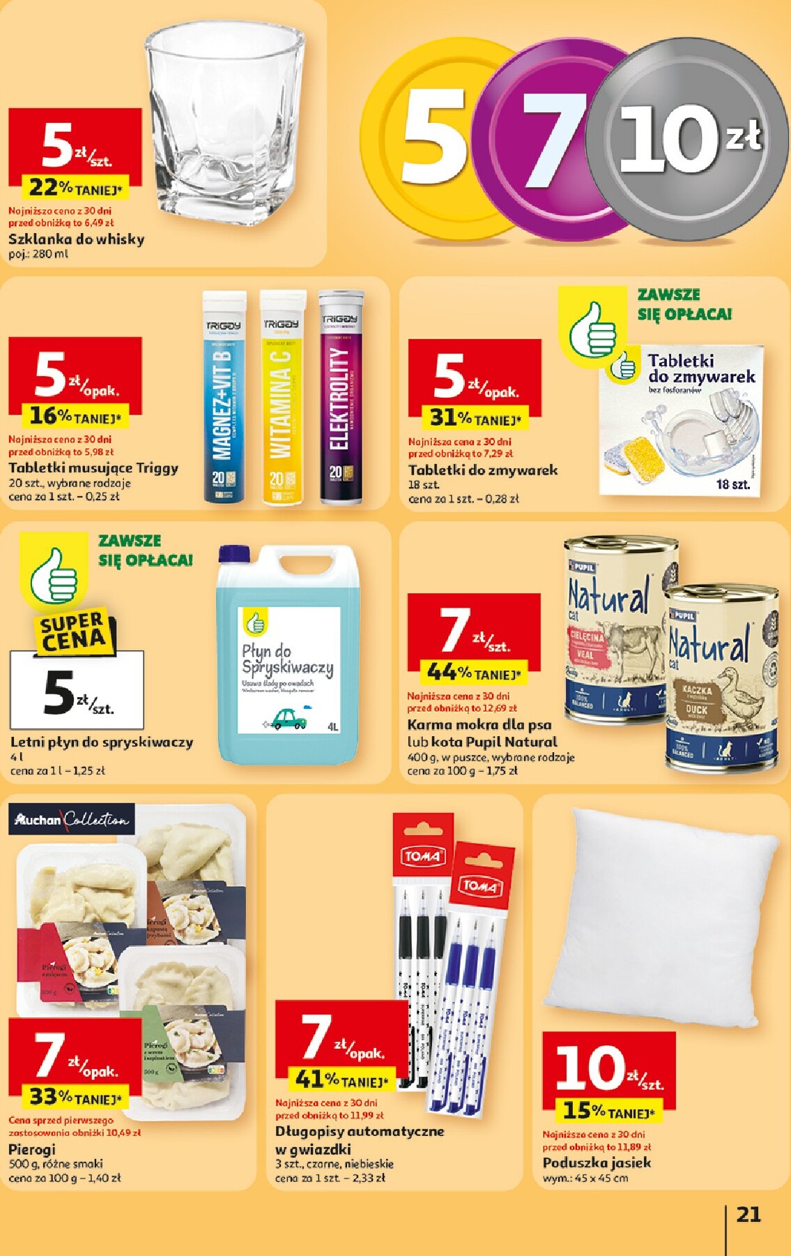 auchan - Nowa gazetka Hipermarket Auchan ważna od 29.04.2026 do 06.05.2026 - page: 21