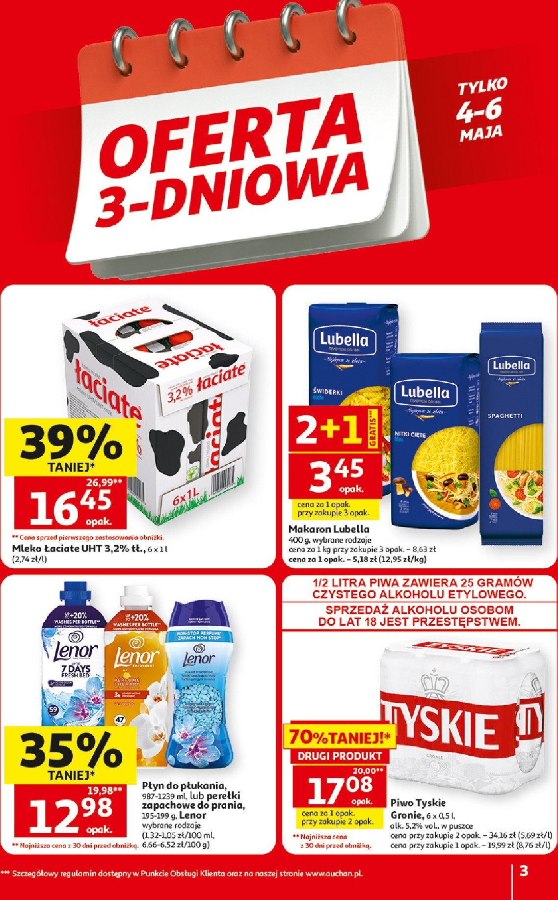 auchan - Nowa gazetka Hipermarket Auchan ważna od 29.04.2026 do 06.05.2026 - page: 3