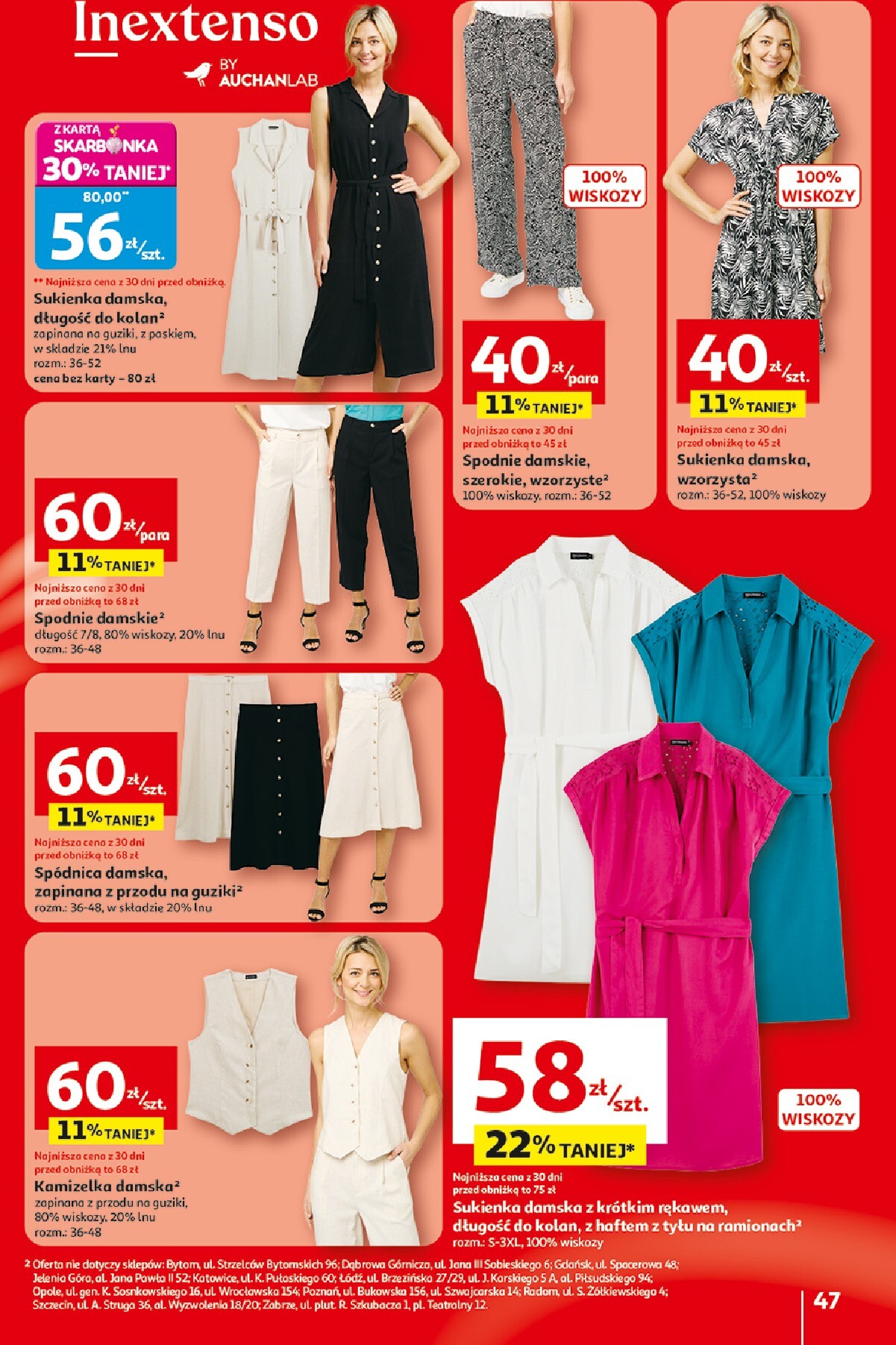 auchan - Nowa gazetka Hipermarket Auchan ważna od 29.04.2026 do 06.05.2026 - page: 47