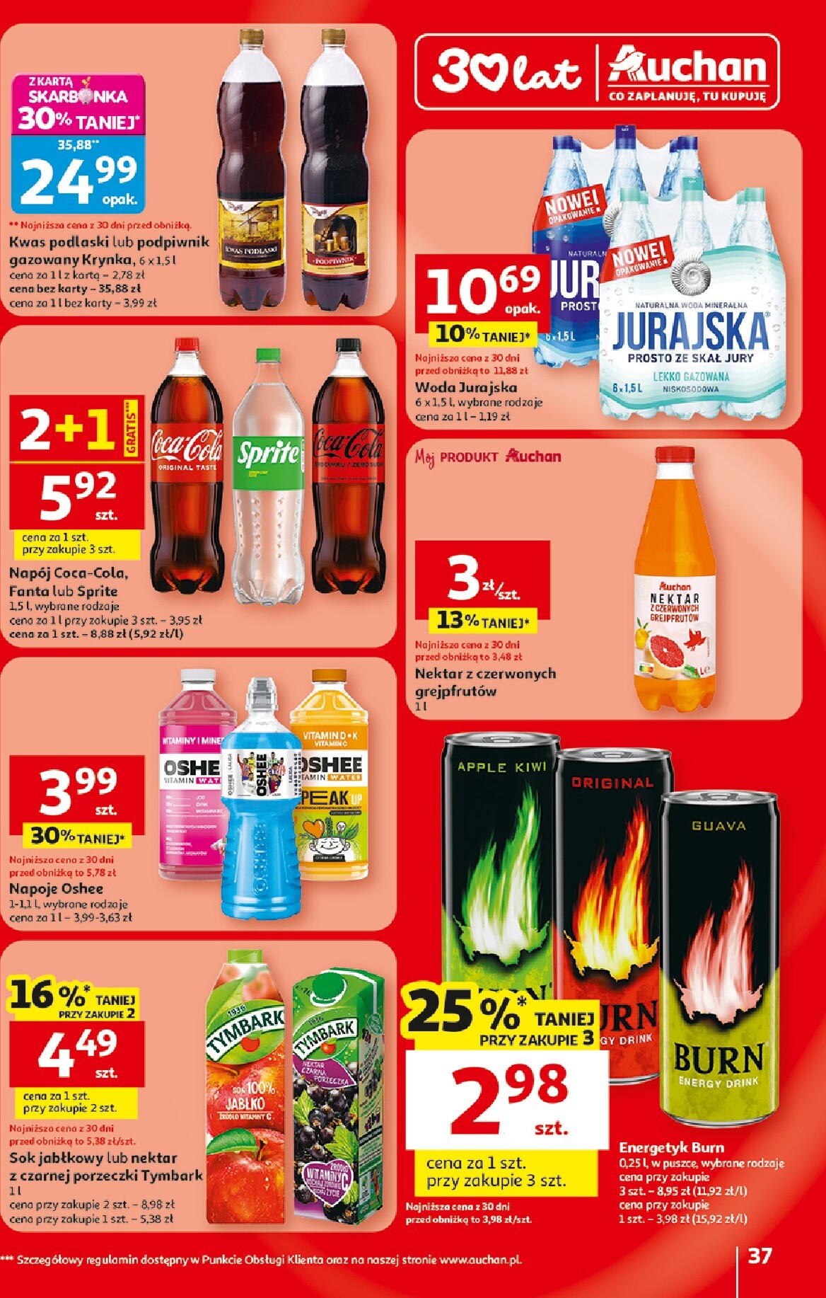 auchan - Nowa gazetka Hipermarket Auchan ważna od 29.04.2026 do 06.05.2026 - page: 37