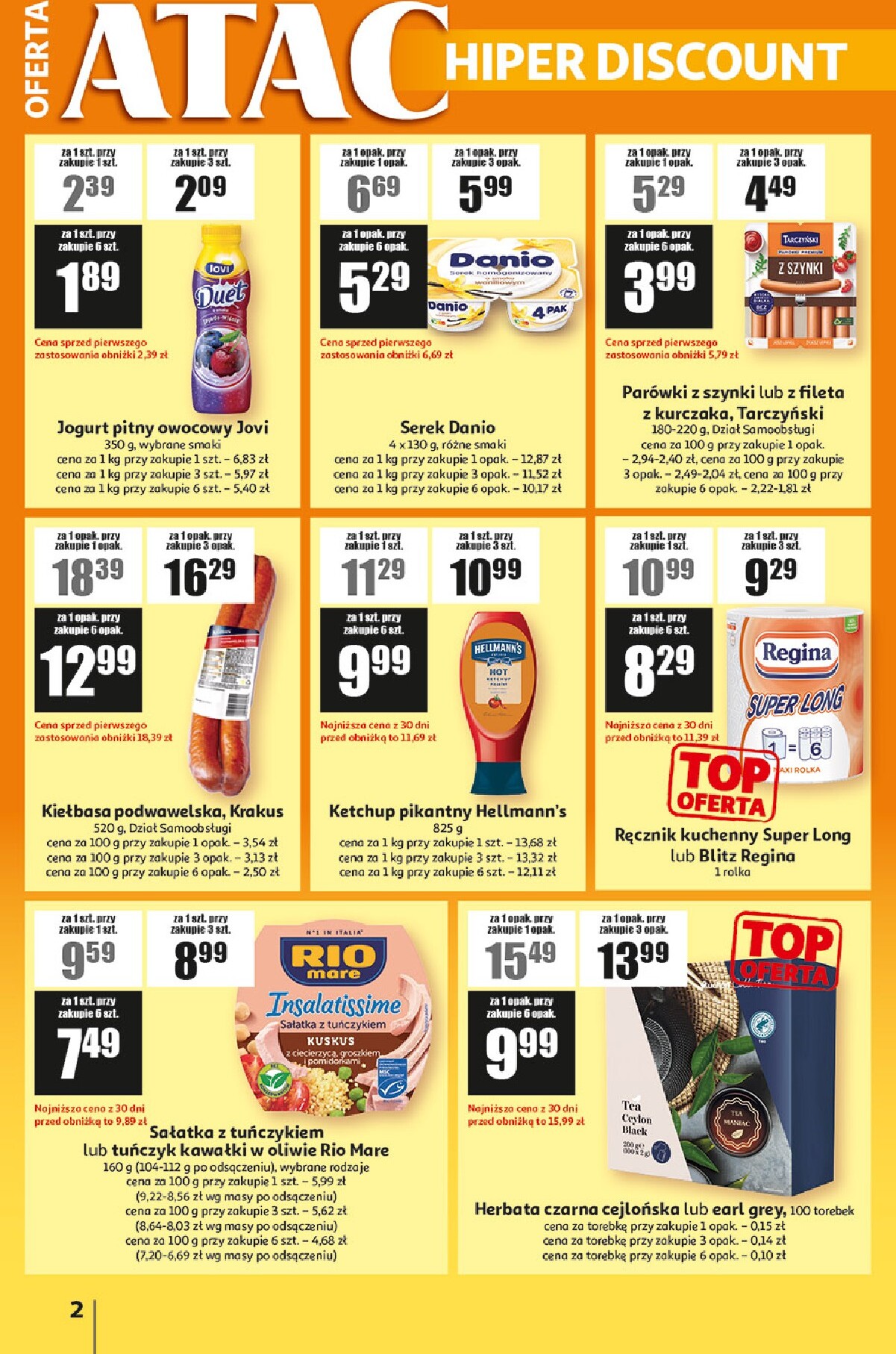 auchan - Nowa gazetka Auchan - ATAC Hiper Discount ważna od 29.04.2026 do 20.05.2026 - page: 2