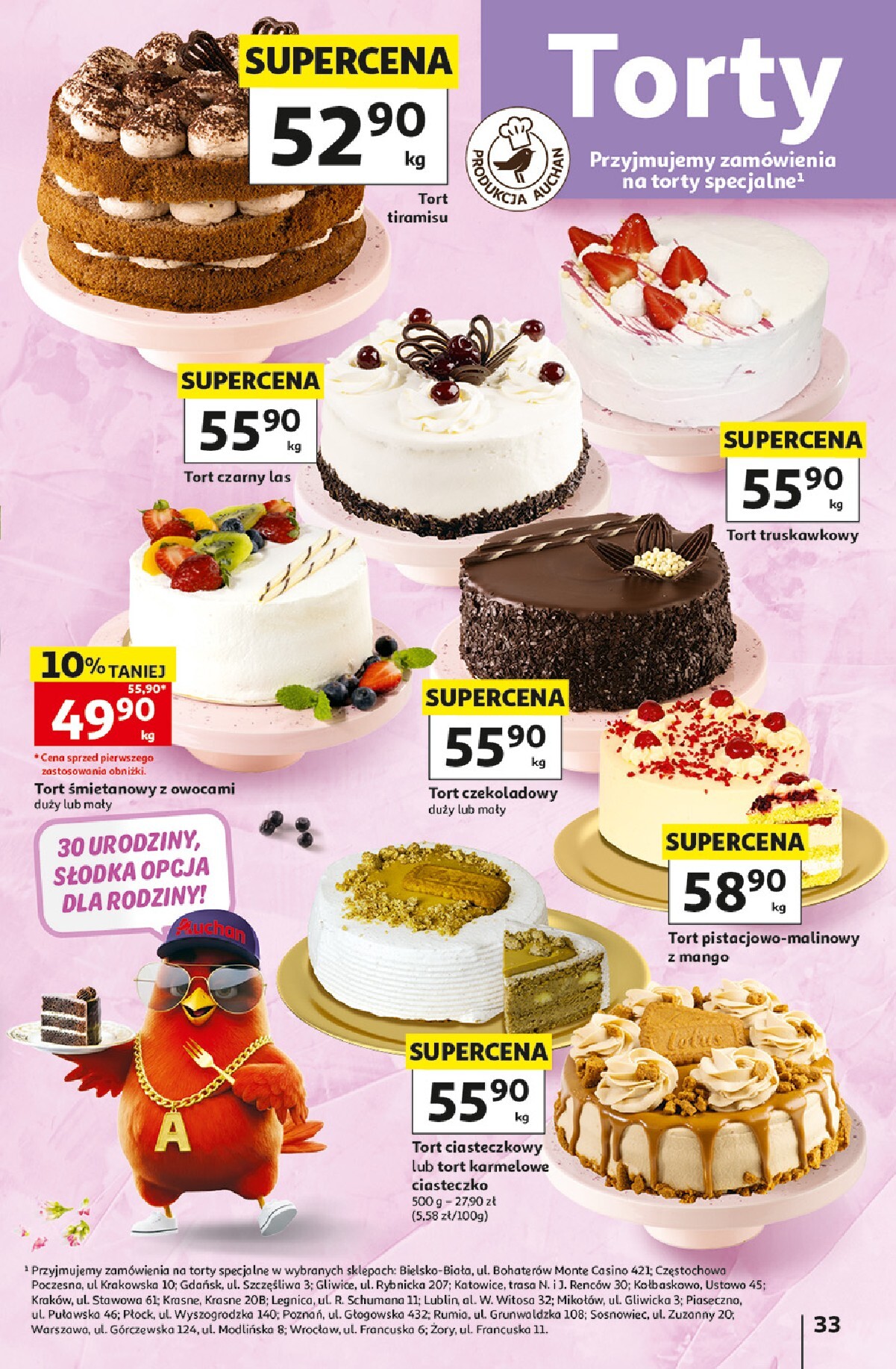 auchan - Nowa gazetka Hipermarket Auchan ważna od 07.05.2026 do 13.05.2026 - page: 33