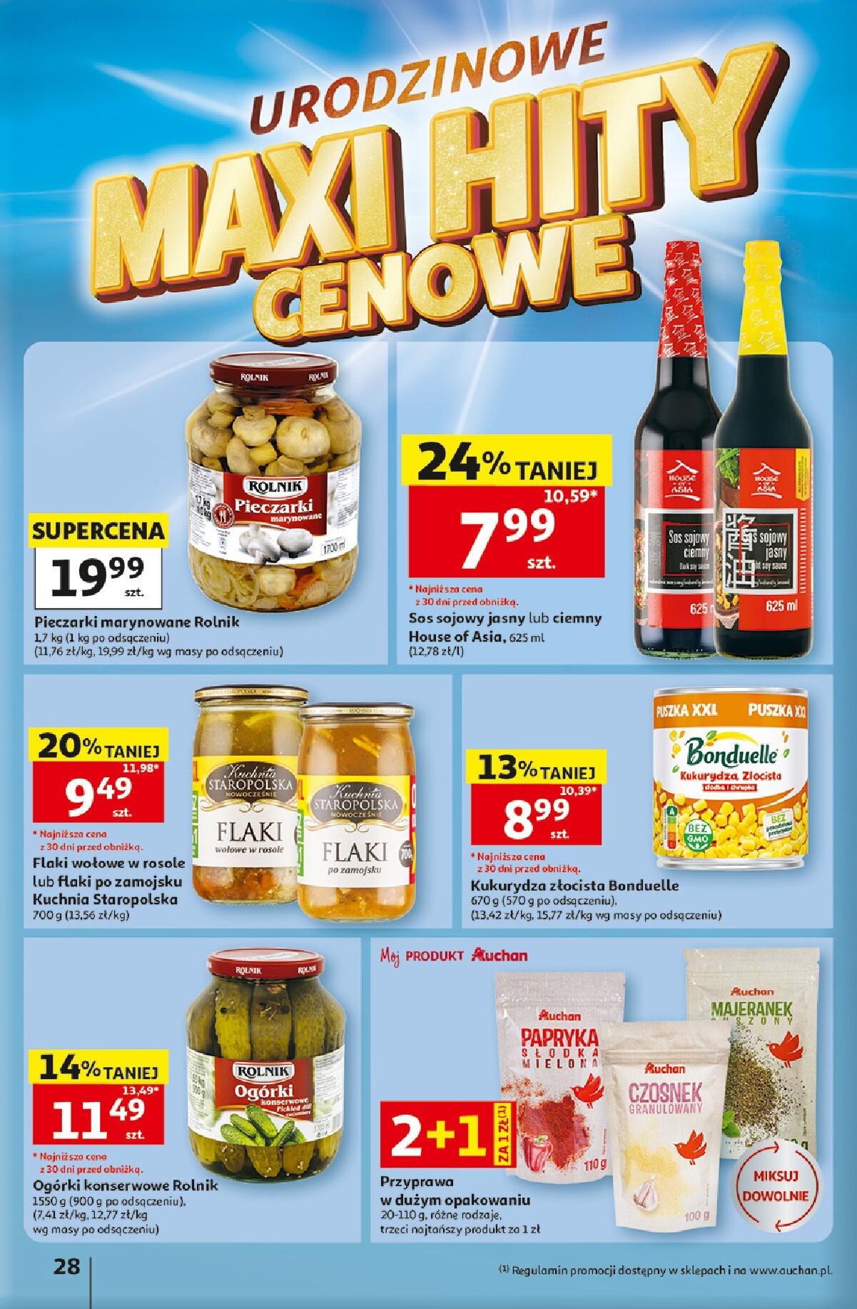 auchan - Nowa gazetka Hipermarket Auchan ważna od 07.05.2026 do 13.05.2026 - page: 28
