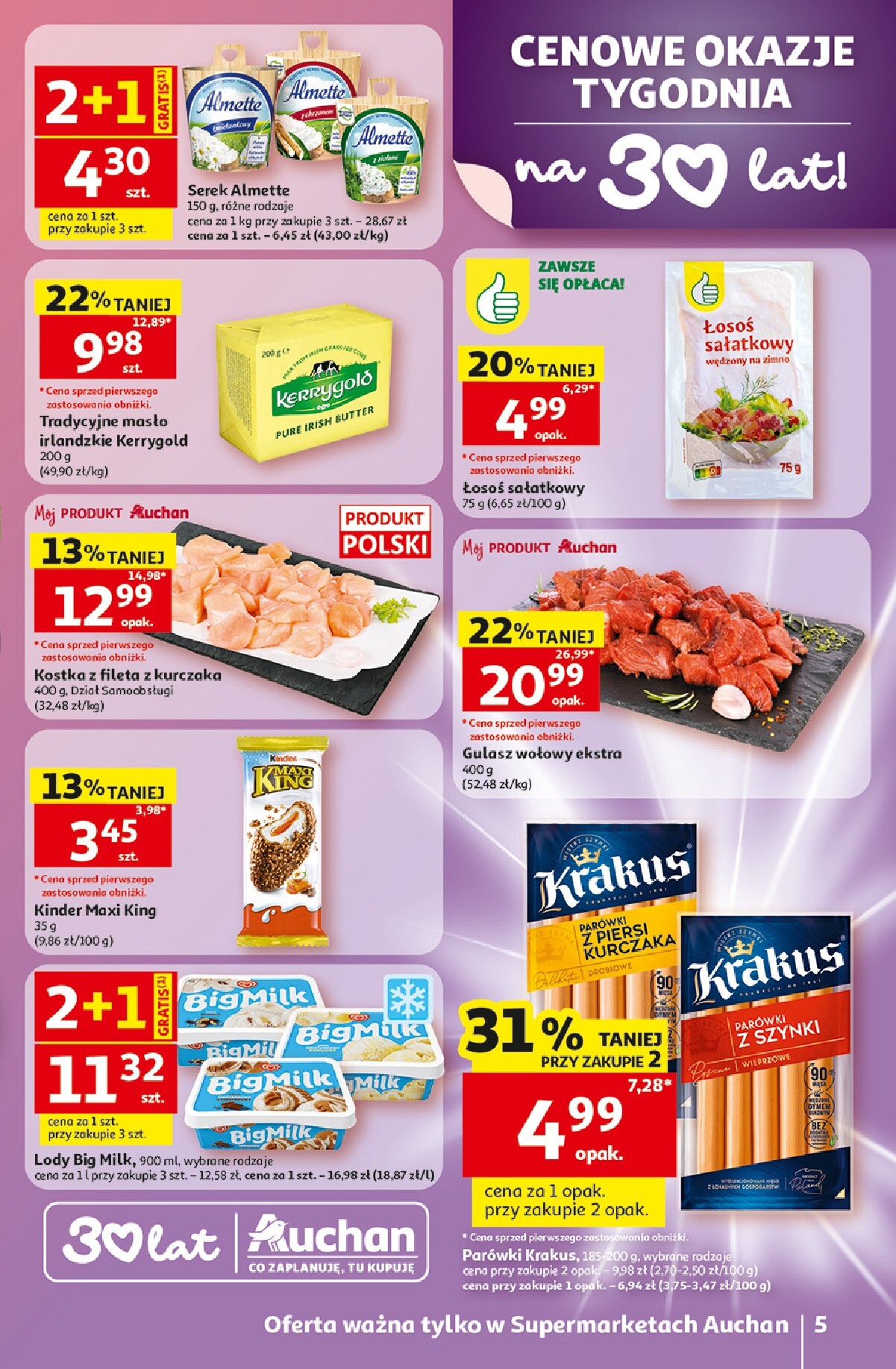 auchan - Nowa gazetka Supermarket Auchan ważna od 07.05.2026 do 13.05.2026 - page: 5