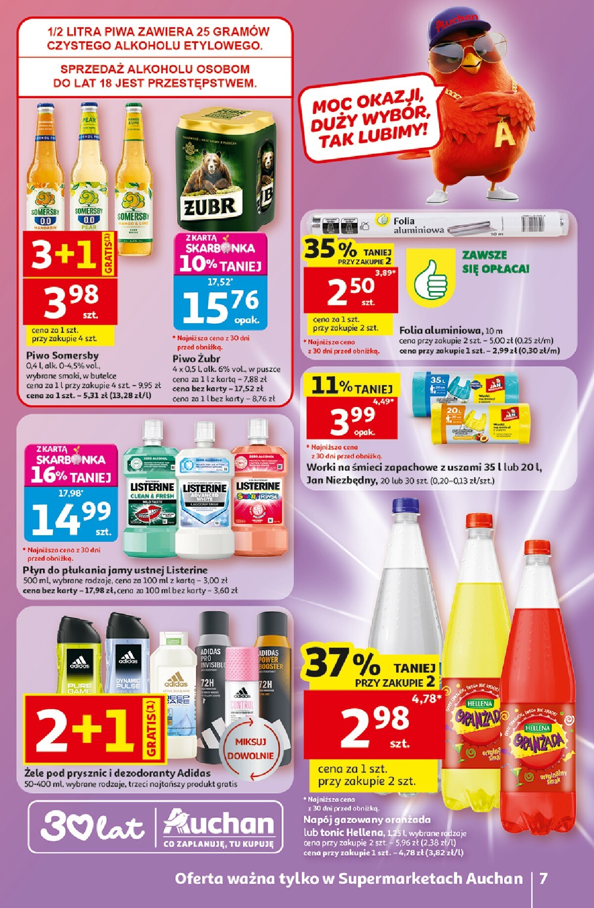auchan - Nowa gazetka Supermarket Auchan ważna od 07.05.2026 do 13.05.2026 - page: 7