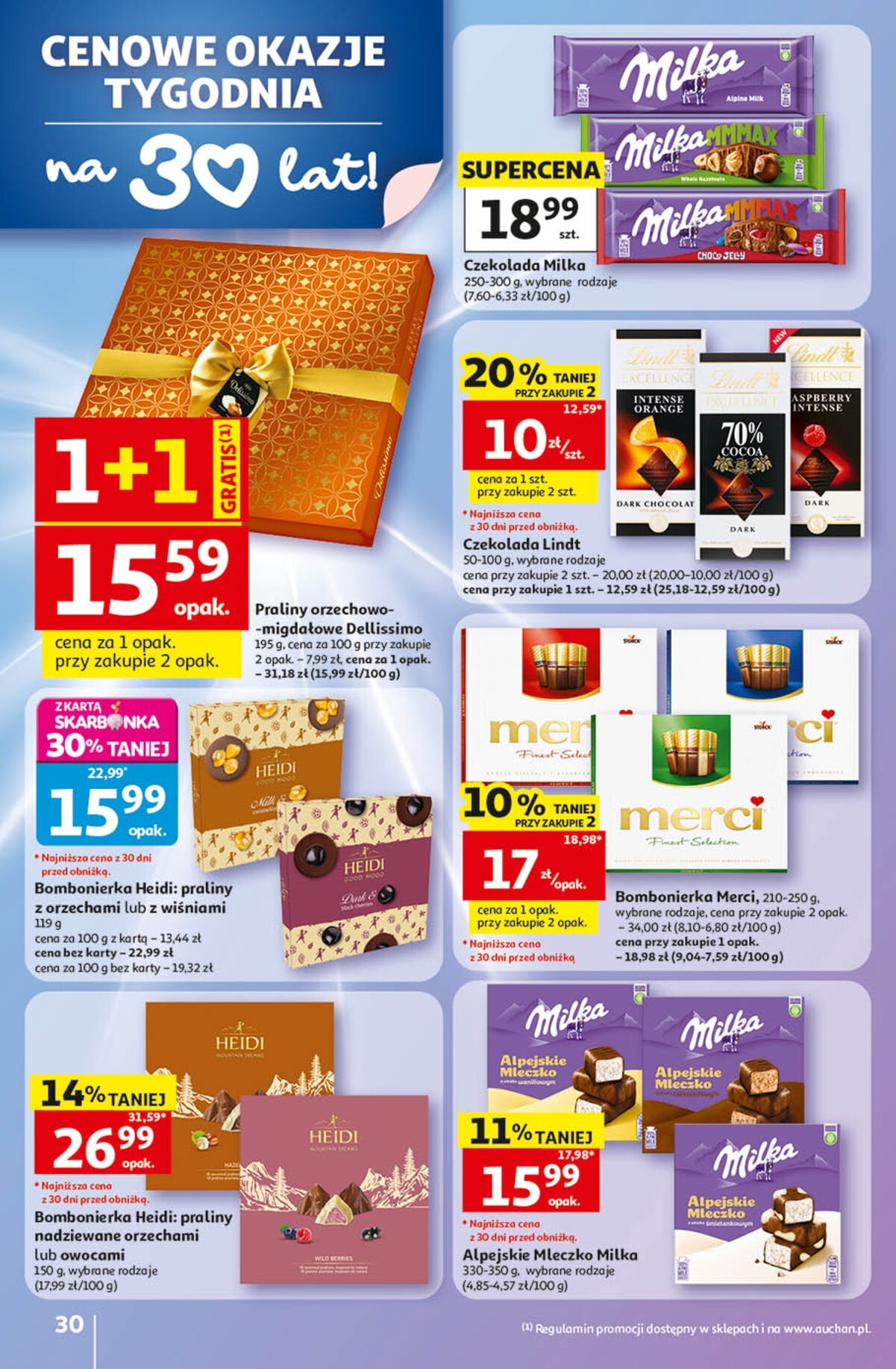 auchan - Nowa gazetka Hipermarket Auchan ważna od 14.05.2026 do 20.05.2026 - page: 30