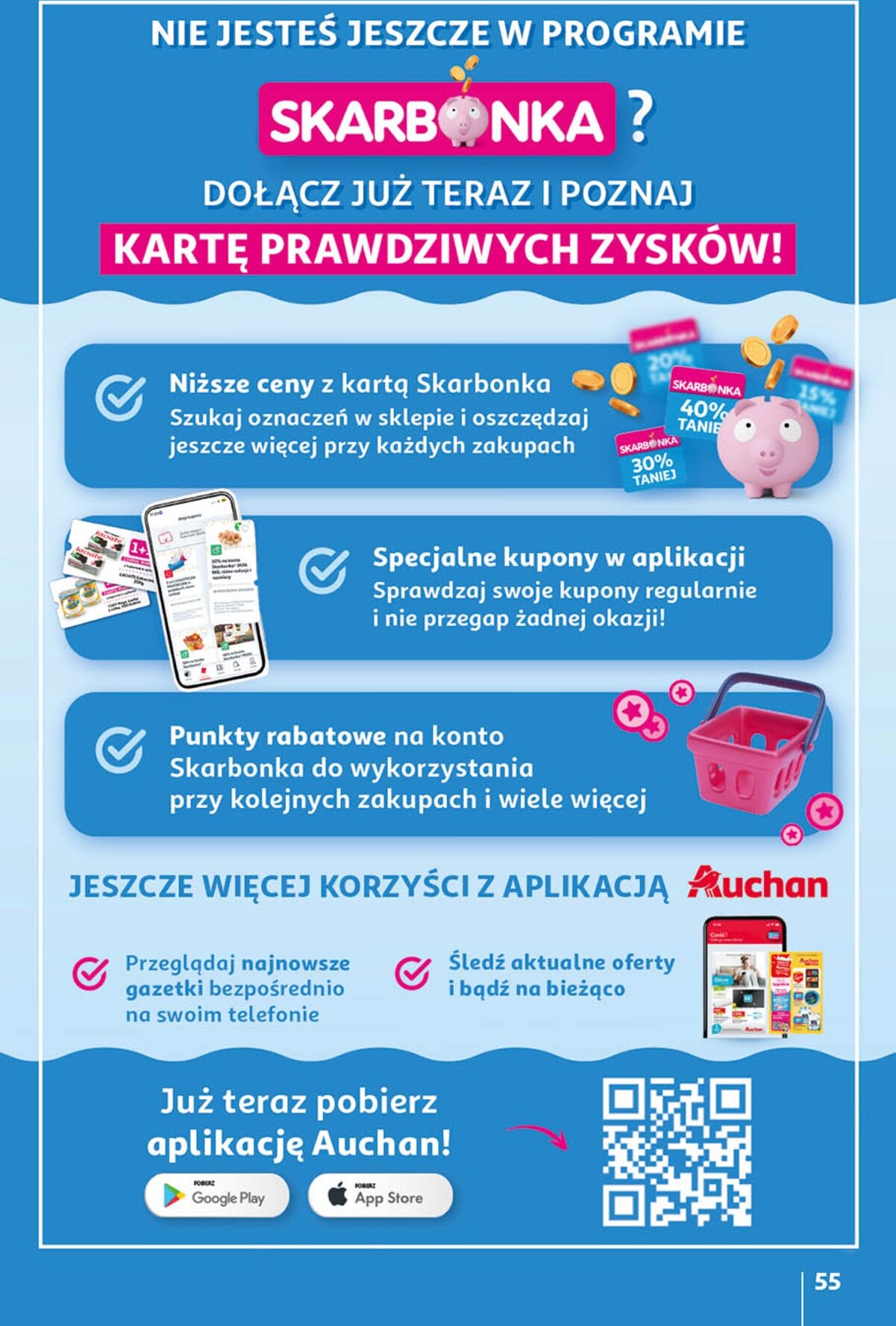 auchan - Nowa gazetka Hipermarket Auchan ważna od 14.05.2026 do 20.05.2026 - page: 55