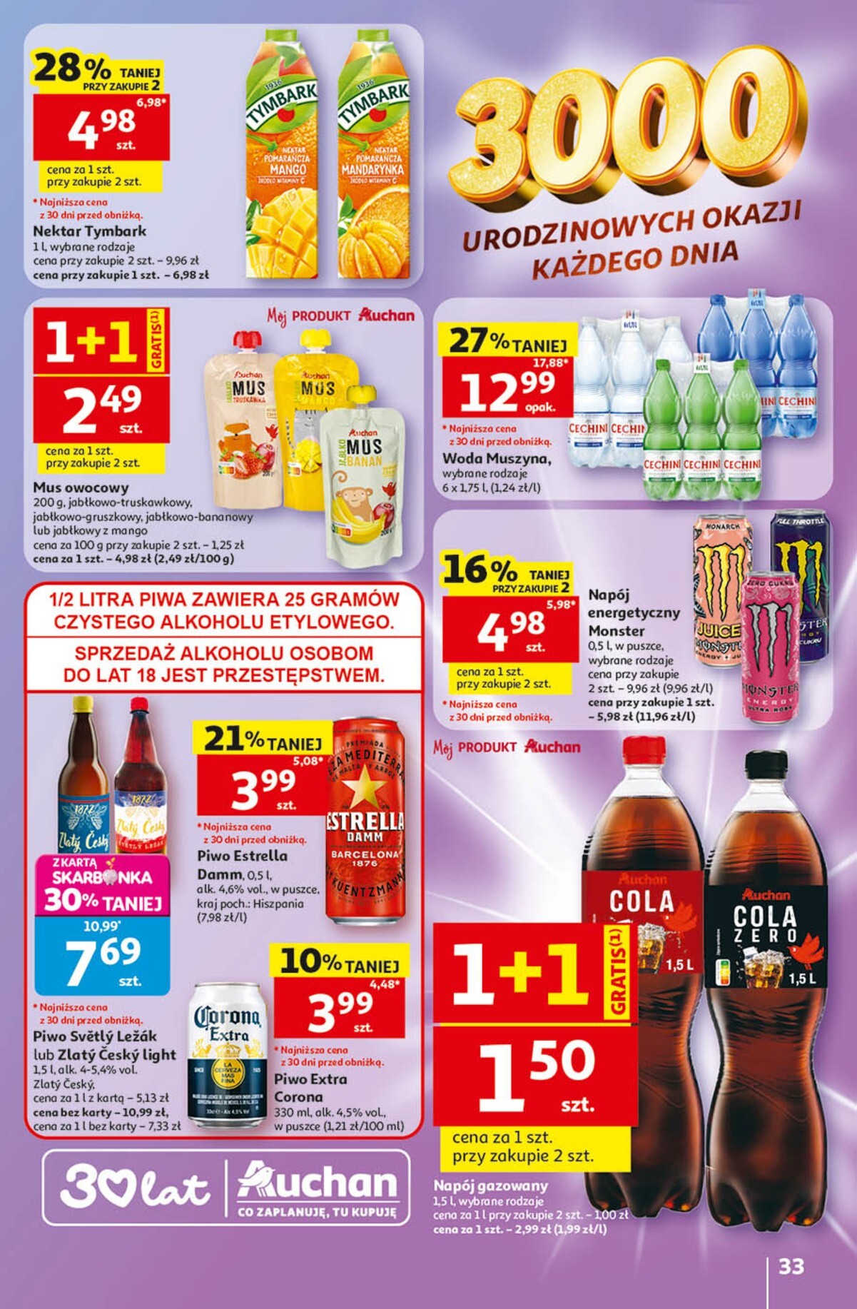 auchan - Nowa gazetka Hipermarket Auchan ważna od 14.05.2026 do 20.05.2026 - page: 33
