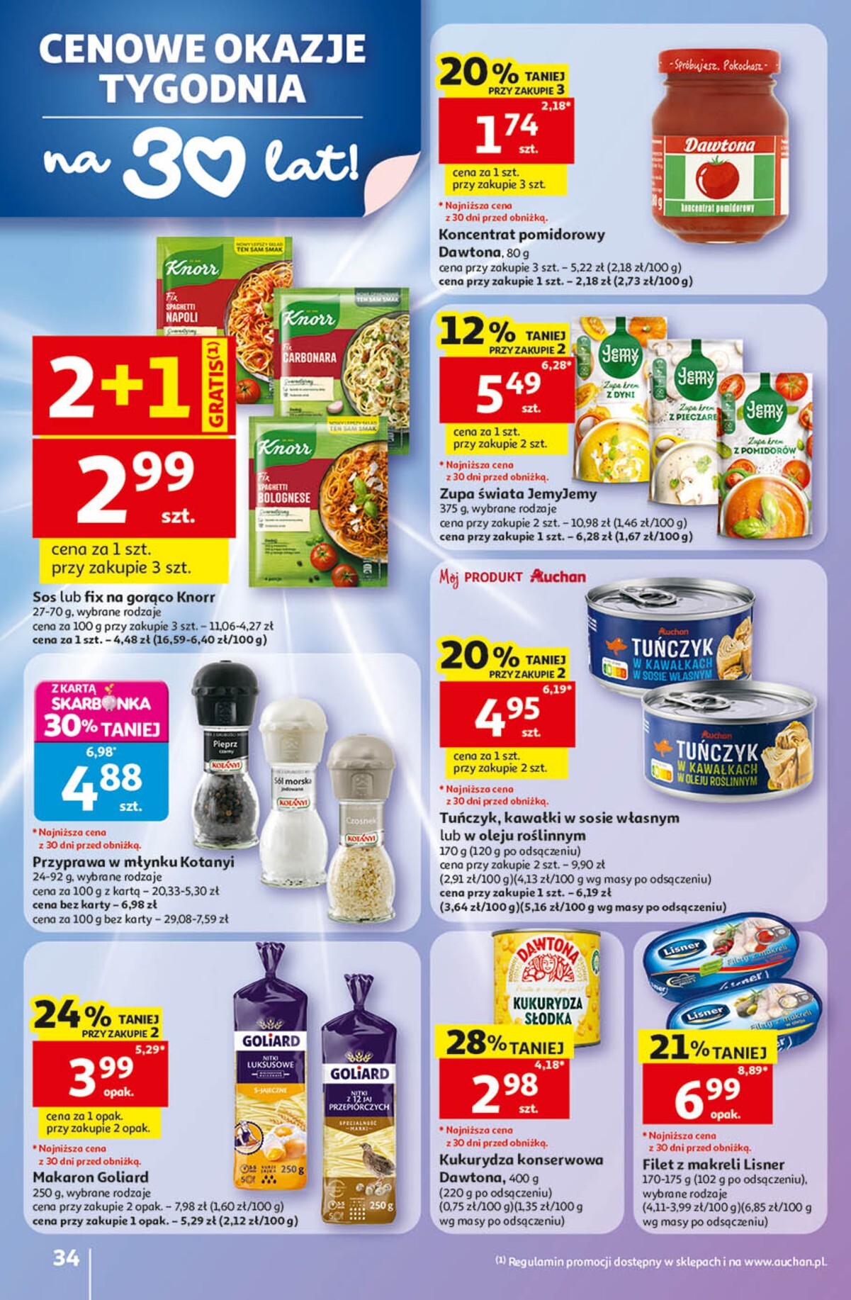 auchan - Nowa gazetka Hipermarket Auchan ważna od 14.05.2026 do 20.05.2026 - page: 34