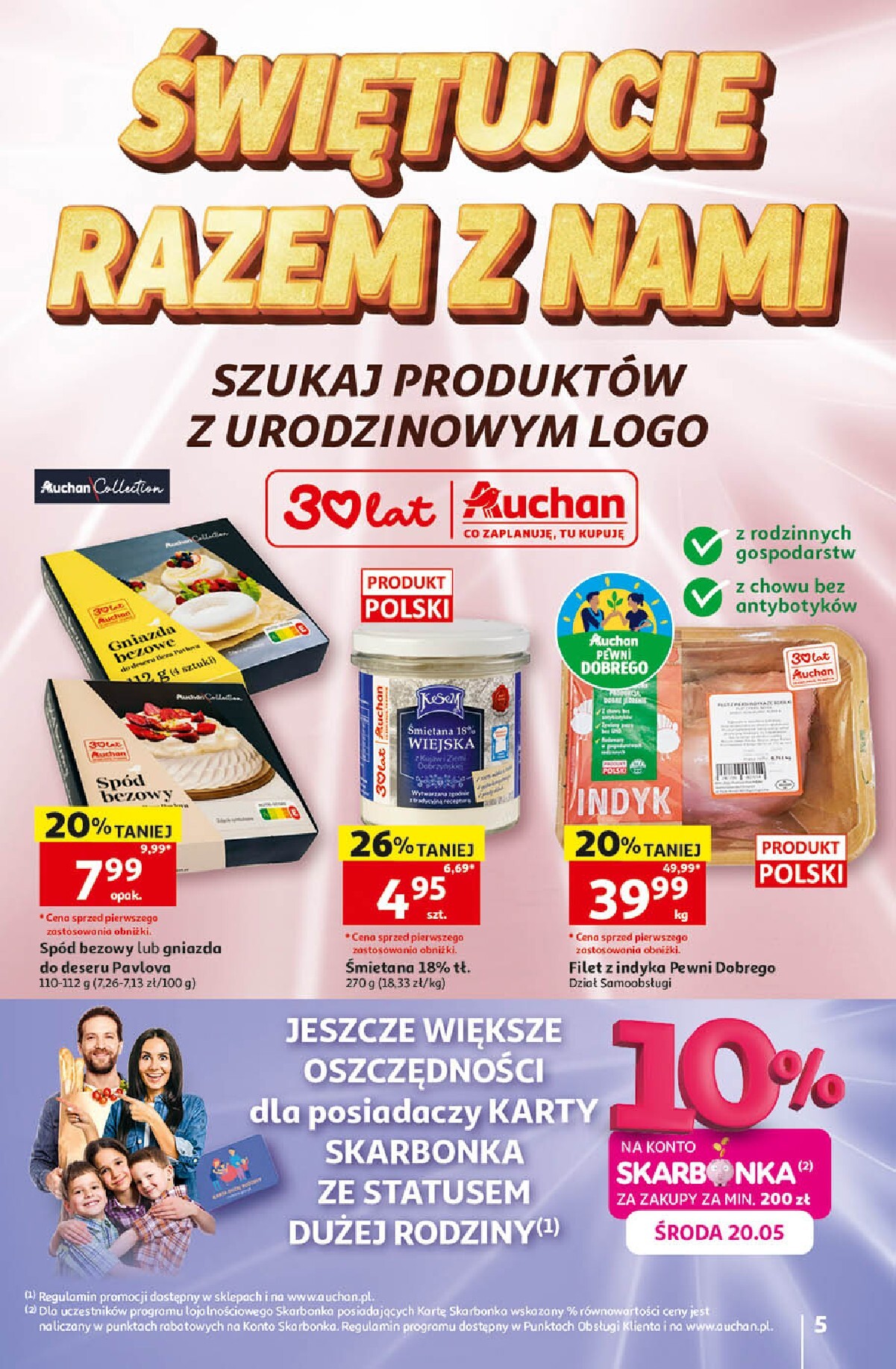 auchan - Nowa gazetka Hipermarket Auchan ważna od 14.05.2026 do 20.05.2026 - page: 5