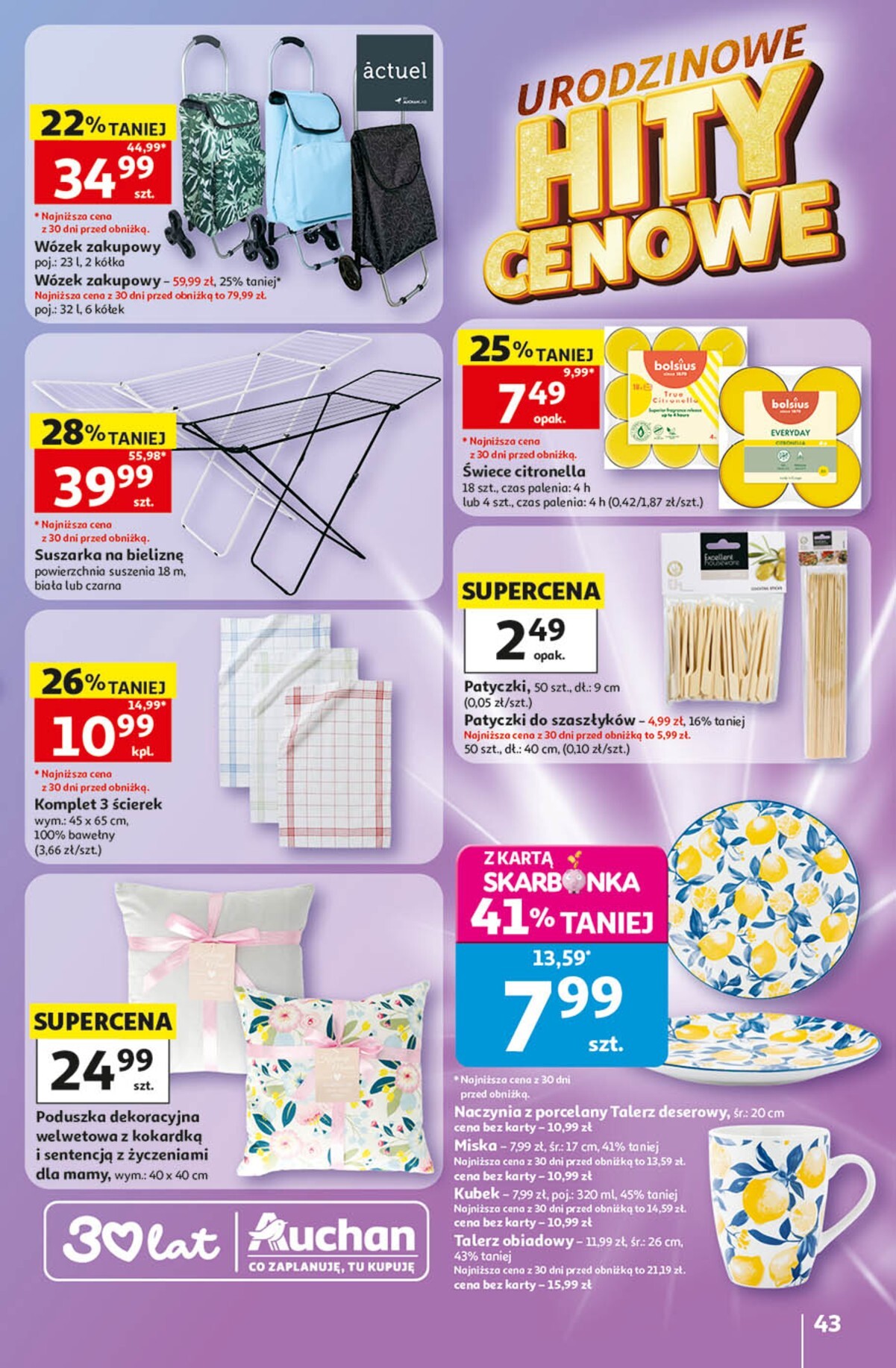 auchan - Nowa gazetka Hipermarket Auchan ważna od 14.05.2026 do 20.05.2026 - page: 43