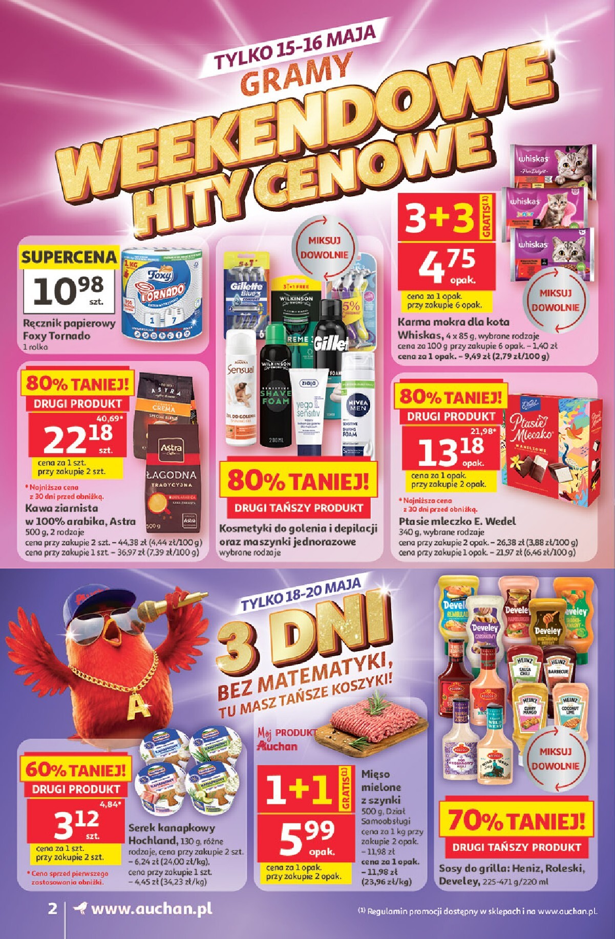 auchan - Nowa gazetka Supermarket Auchan ważna od 14.05.2026 do 20.05.2026 - page: 2
